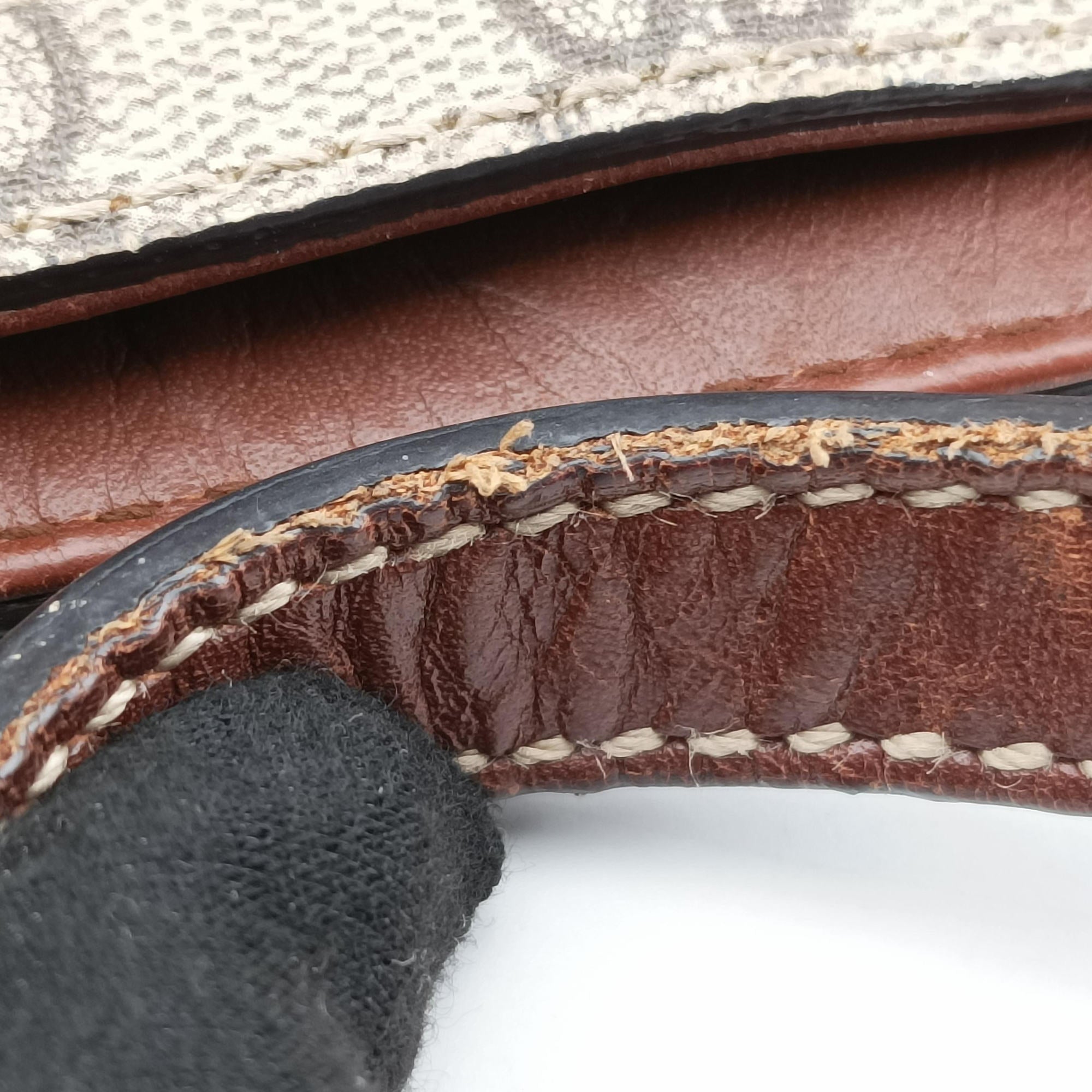 GG Blooms Brown PVC coated canvas 429147 G019926474GGブルームス ブラウン PVCコーティングキャンバス 429147 G019926474