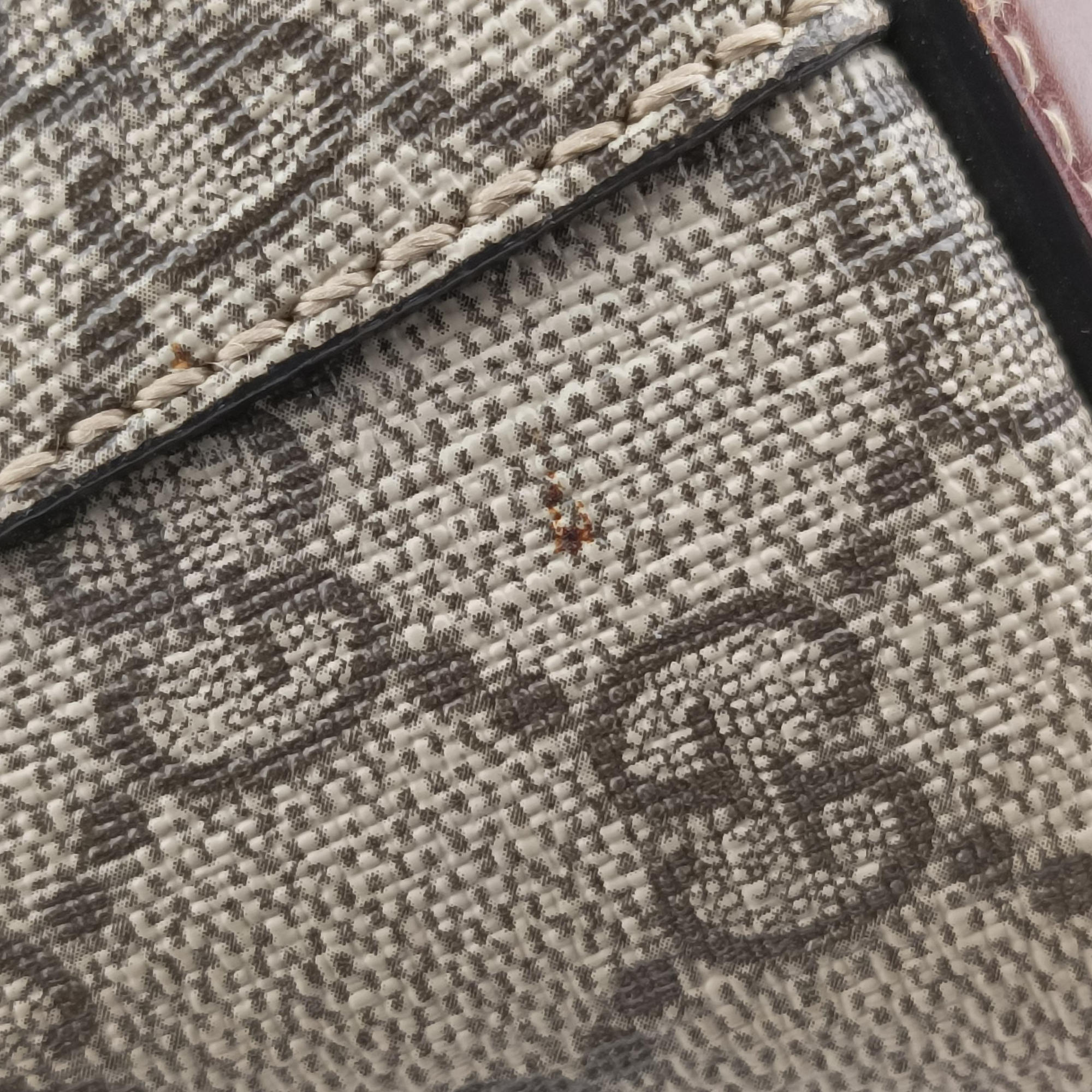 GG Blooms Brown PVC coated canvas 429147 G019926474GGブルームス ブラウン PVCコーティングキャンバス 429147 G019926474