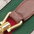 Jackie 1961 GG Supreme brown x beige x multicolor PVC coated canvas×Leather 636706 C033772833ジャッキー 1961 GGスプリーム ブラウン×ベージュ×マルチ PVCコーティングキャンバス×レザー 636706 C033772833