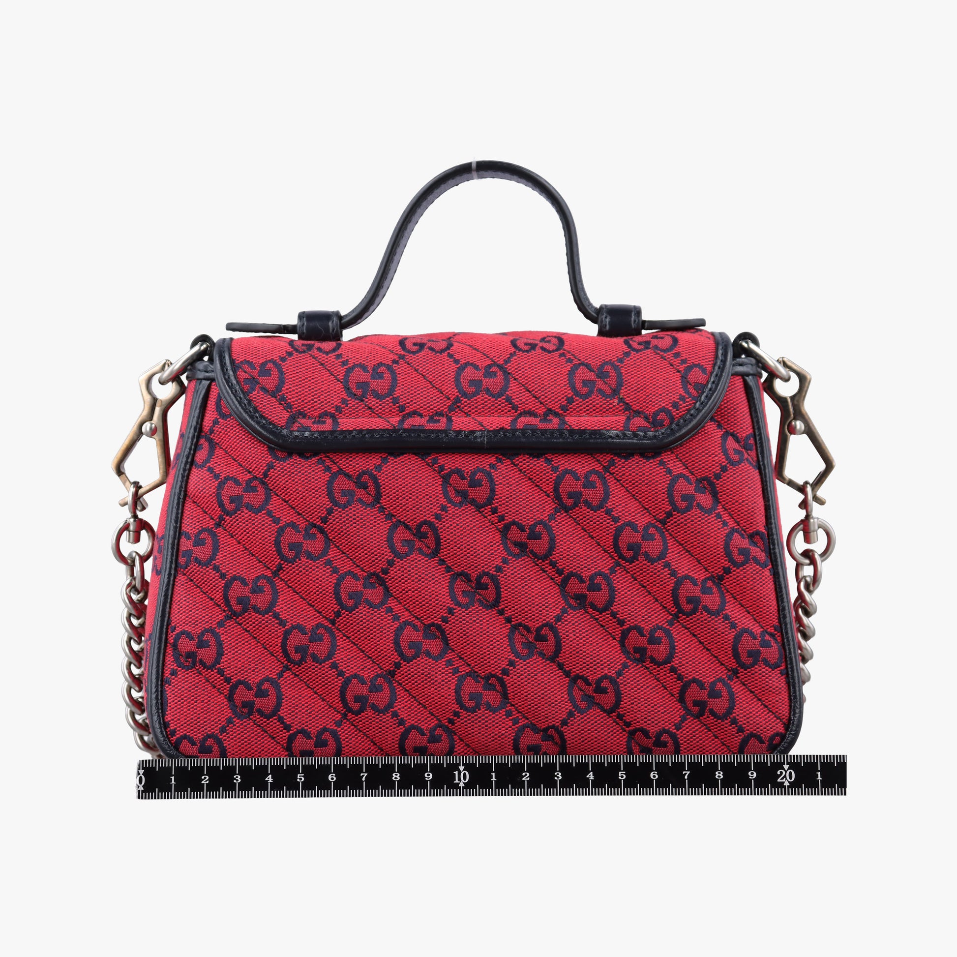 GG Marmont Red×Black canvas 583571 F034476866GGマーモント レッド×ブラック キャンバス 583571 F034476866
