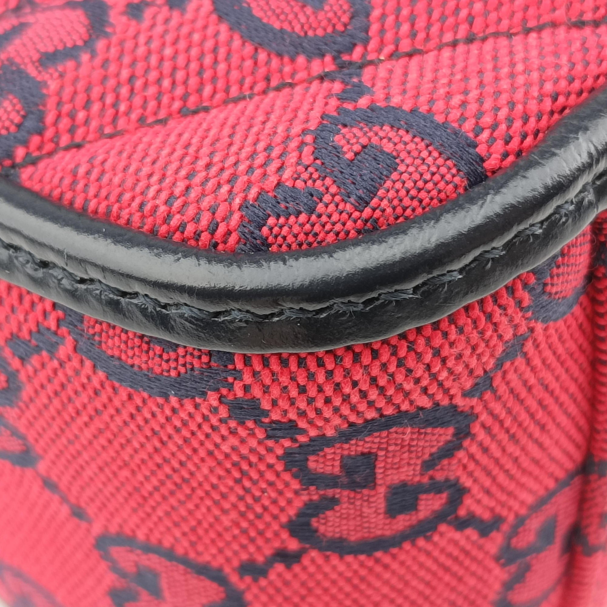 GG Marmont Red×Black canvas 583571 F034476866GGマーモント レッド×ブラック キャンバス 583571 F034476866