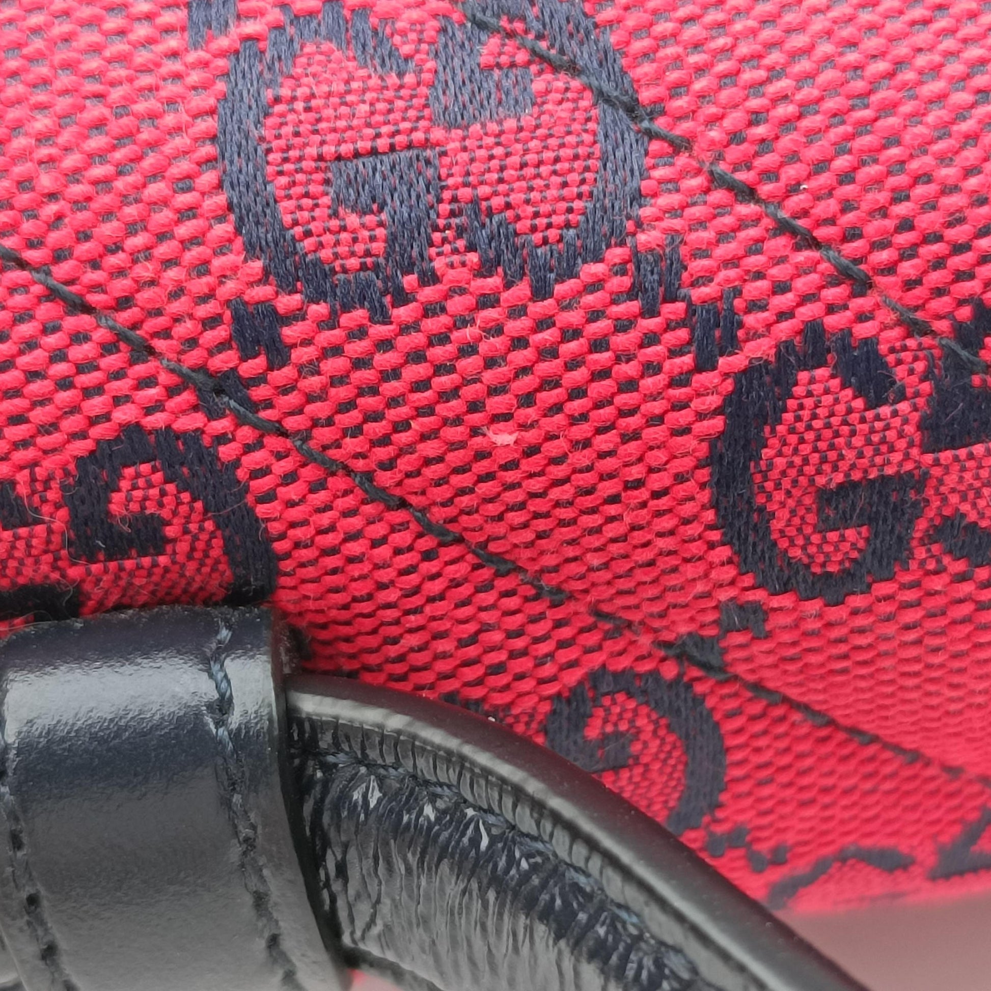 GG Marmont Red×Black canvas 583571 F034476866GGマーモント レッド×ブラック キャンバス 583571 F034476866