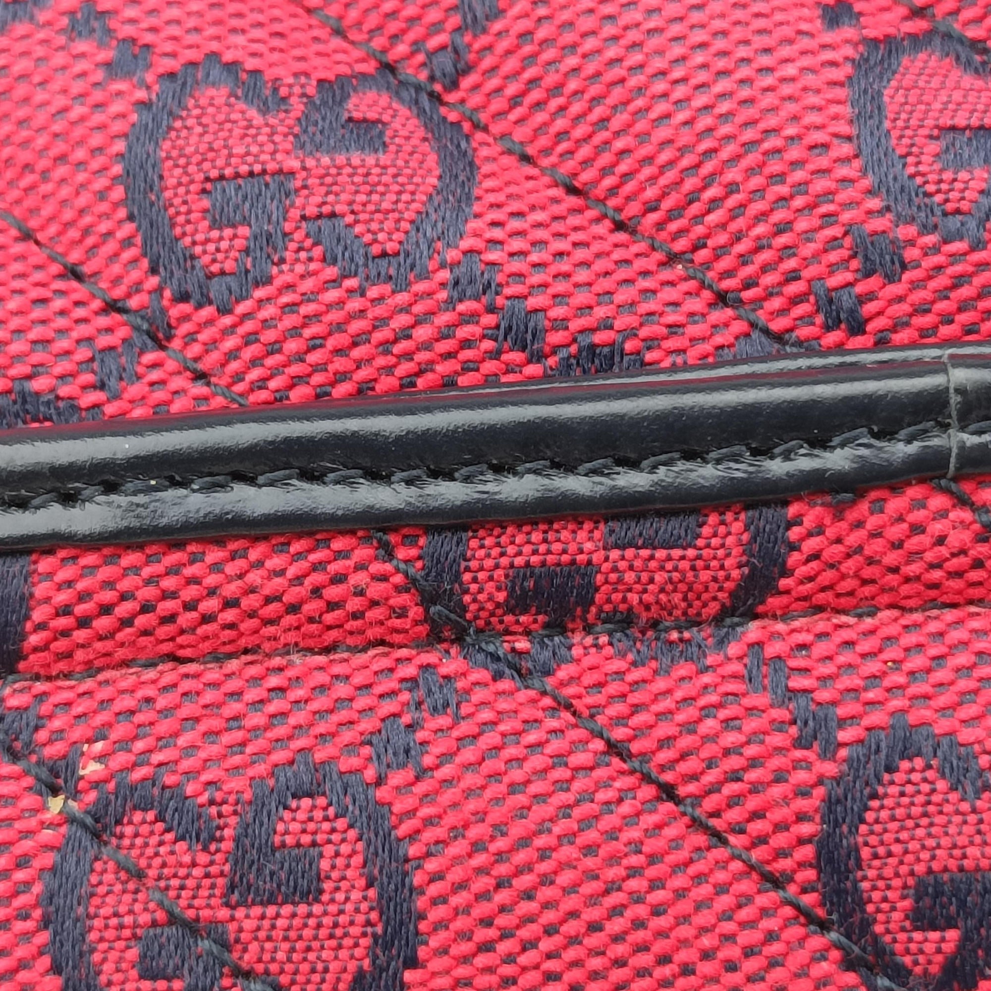 GG Marmont Red×Black canvas 583571 F034476866GGマーモント レッド×ブラック キャンバス 583571 F034476866