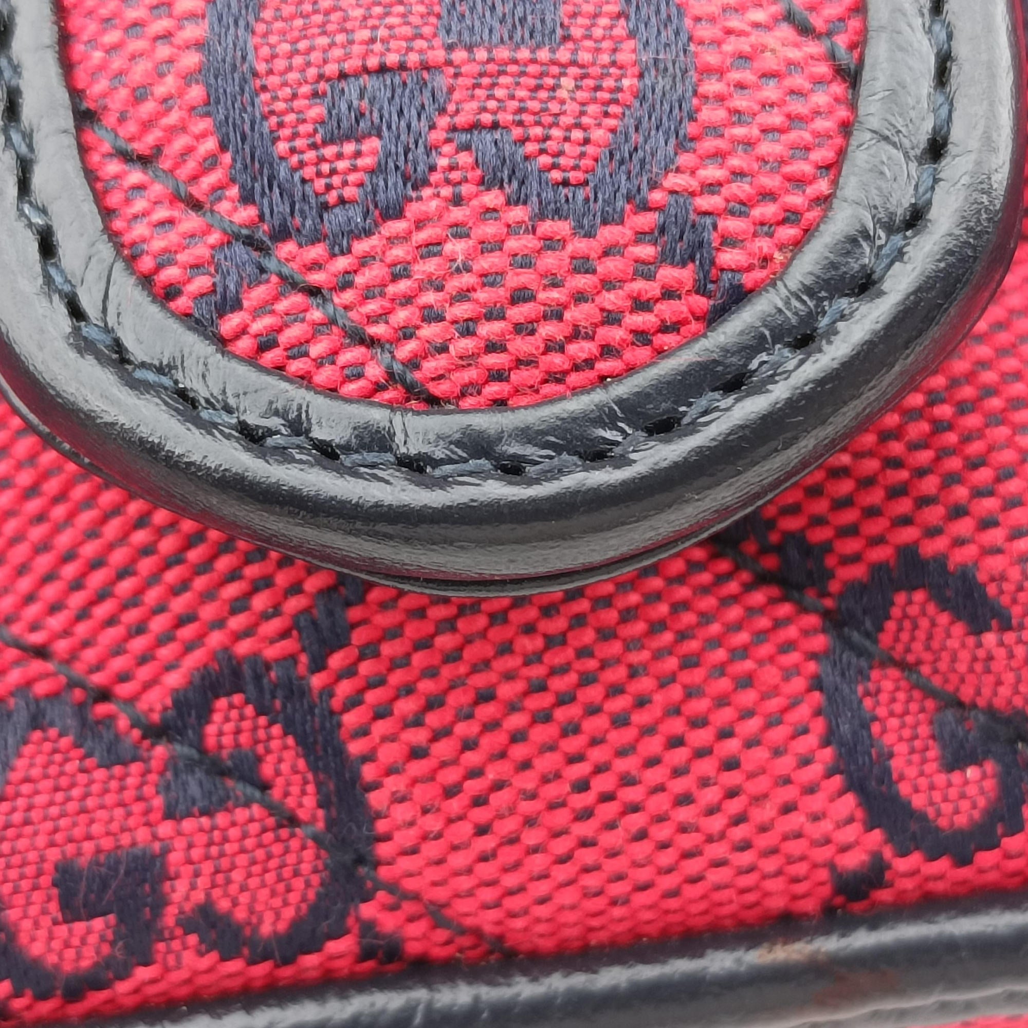GG Marmont Red×Black canvas 583571 F034476866GGマーモント レッド×ブラック キャンバス 583571 F034476866