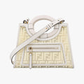 Runaway Shopper White PVC coated canvas×Leather 8BH353 8BH353-A7S0-196-0397ラナウェイ ショッパー ホワイト PVCコーティングキャンバス×レザー 8BH353 8BH353-A7S0-196-0397