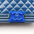 BOY CHANEL Blue Patent A92693 20468969ボーイシャネル ブルー パテント A92693 20468969