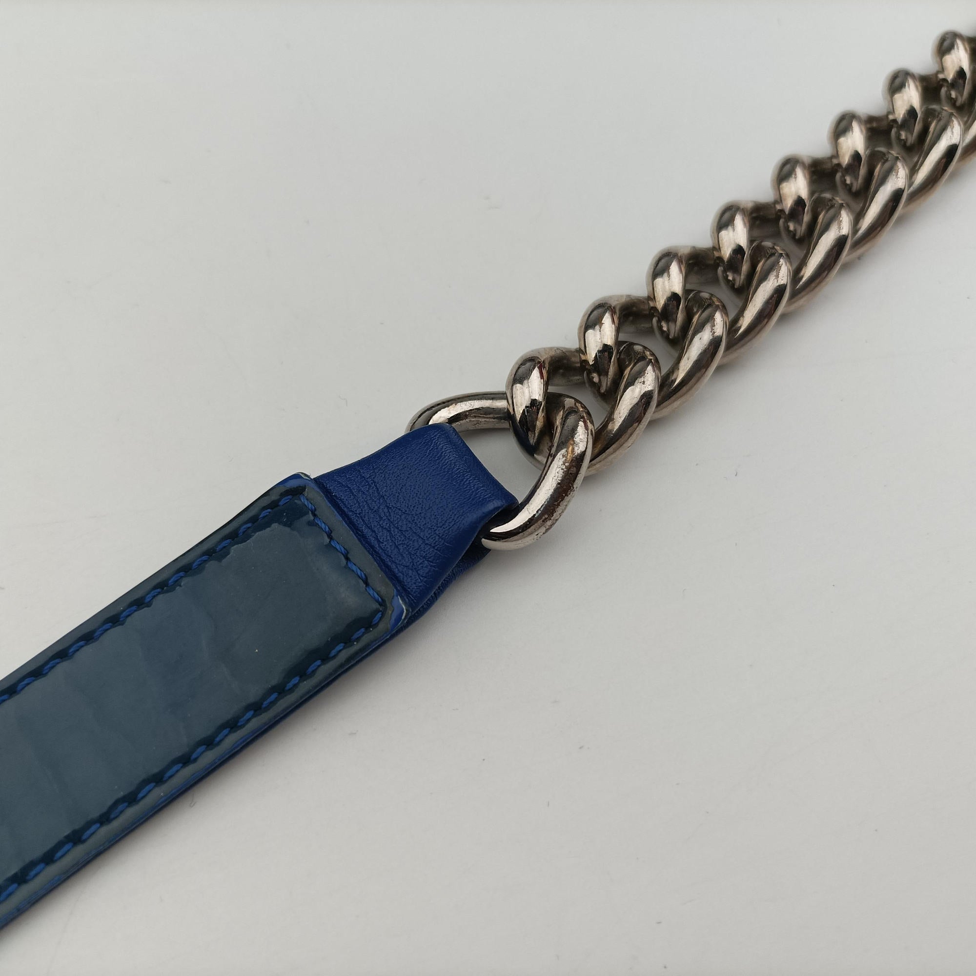 BOY CHANEL Blue Patent A92693 20468969ボーイシャネル ブルー パテント A92693 20468969