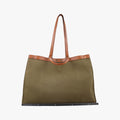 Peekaboo Green x Brown Canvas x Leather 8BH375 8BH375 ABVV 208 4927ピーカブー グリーン×ブラウン キャンバス×レザー 8BH375 8BH375 ABVV 208 4927