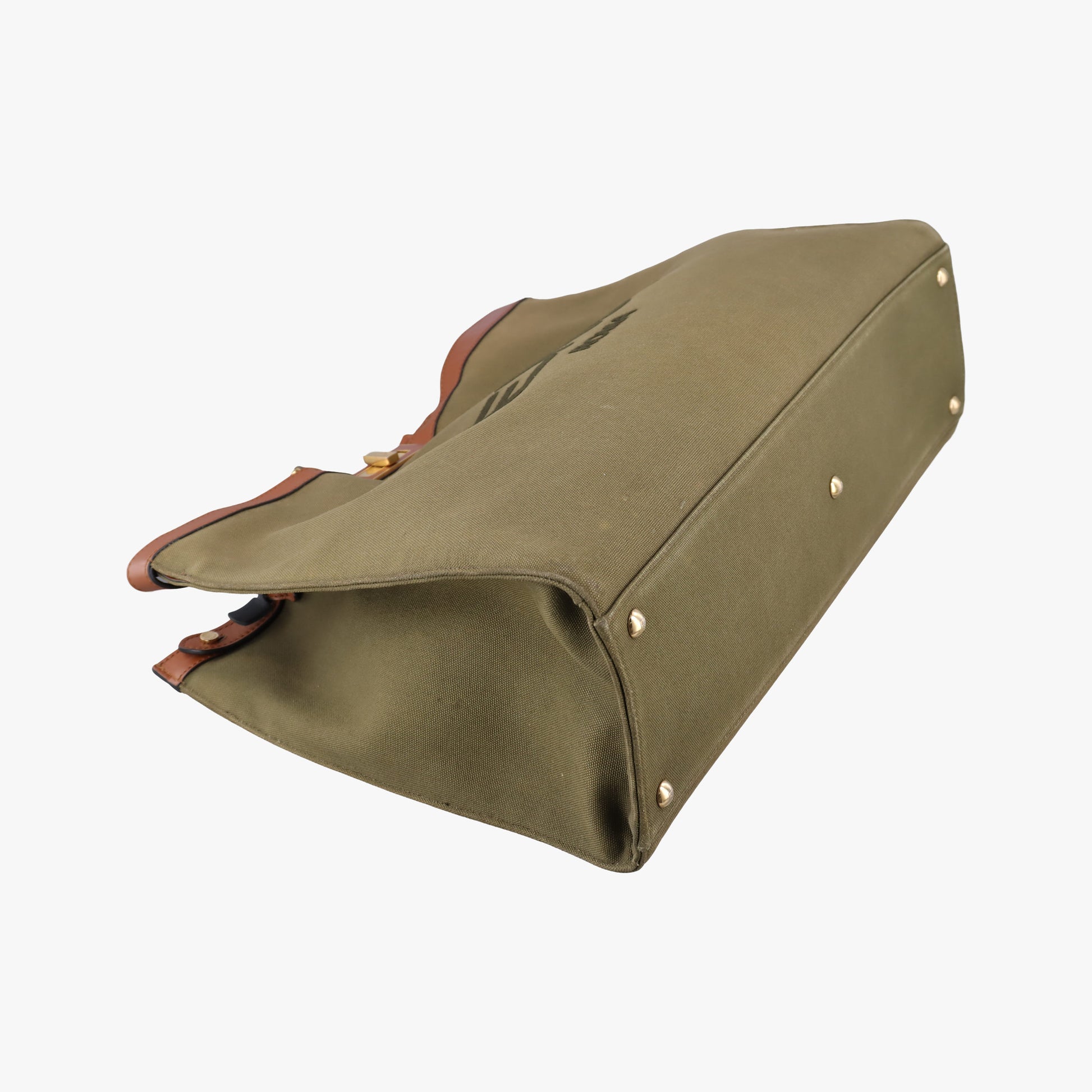Peekaboo Green x Brown Canvas x Leather 8BH375 8BH375 ABVV 208 4927ピーカブー グリーン×ブラウン キャンバス×レザー 8BH375 8BH375 ABVV 208 4927
