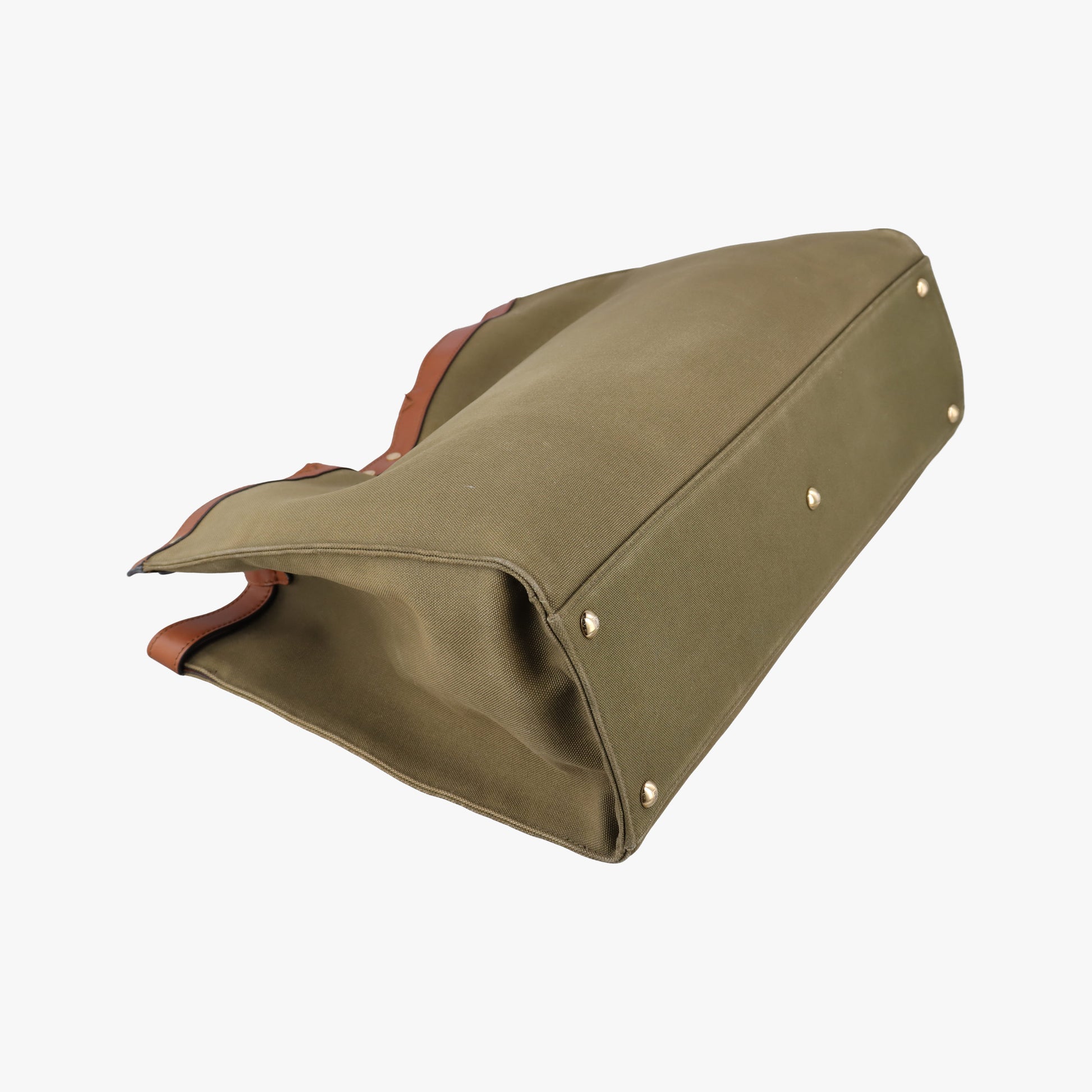 Peekaboo Green x Brown Canvas x Leather 8BH375 8BH375 ABVV 208 4927ピーカブー グリーン×ブラウン キャンバス×レザー 8BH375 8BH375 ABVV 208 4927