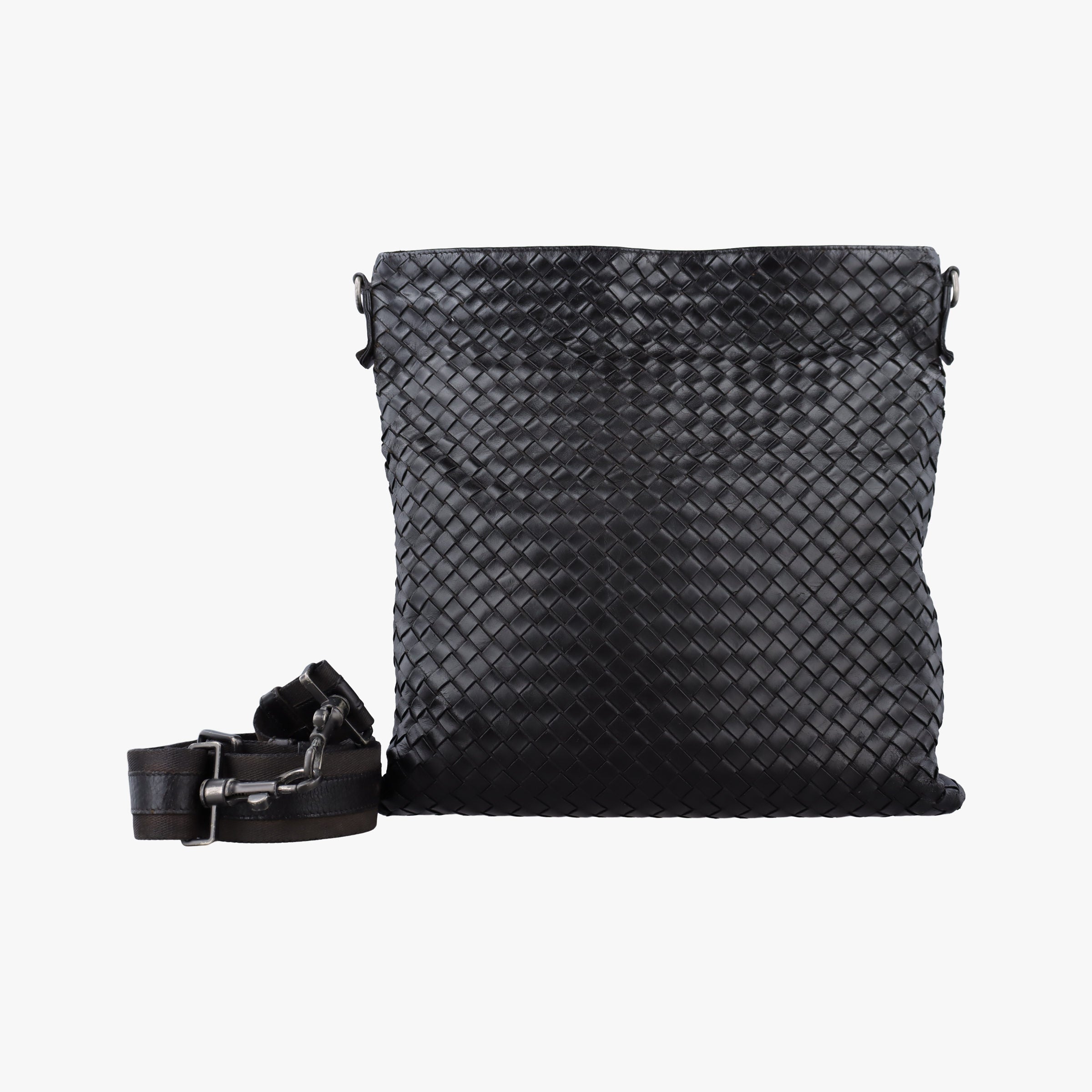 Intrecciato Black lambskin B00526833Uイントレチャート ブラック ラムスキン B00526833U