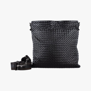 Intrecciato Black lambskin B00526833Uイントレチャート ブラック ラムスキン B00526833U