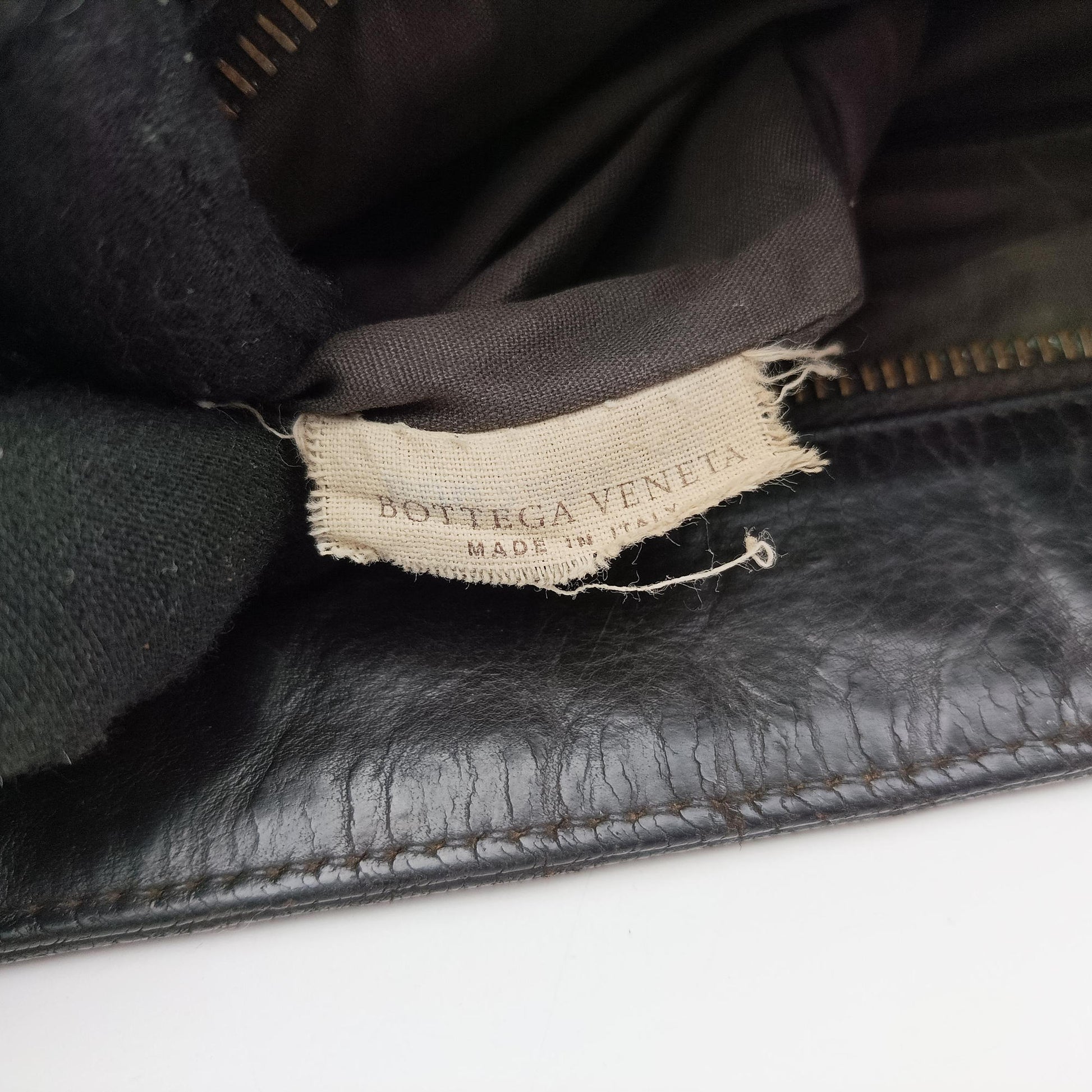 Intrecciato Black lambskin B00526833Uイントレチャート ブラック ラムスキン B00526833U