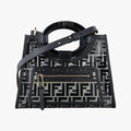 Runaway Shopper Black PVC Coated Canvas 8BH353 8BH353-A750-198-8762ラナウェイ ショッパー ブラック PVCコーティングキャンバス 8BH353 8BH353-A750-198-8762