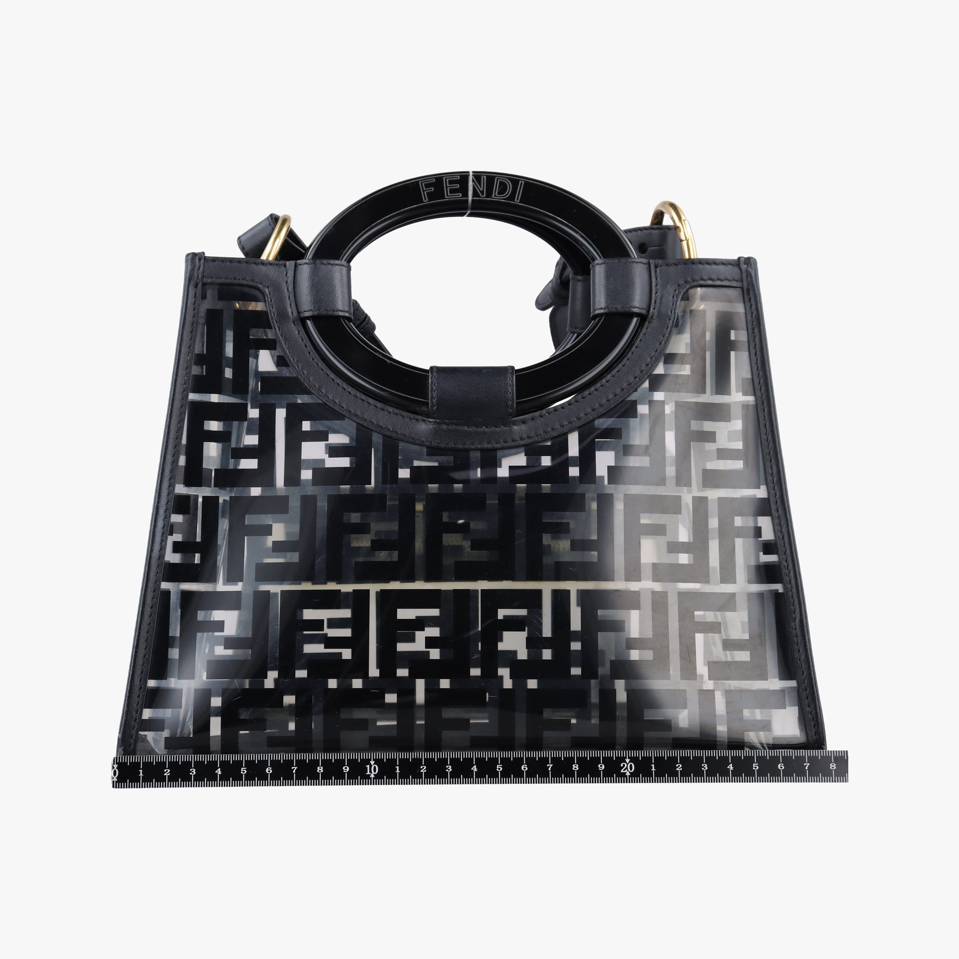 Runaway Shopper Black PVC Coated Canvas 8BH353 8BH353-A750-198-8762ラナウェイ ショッパー ブラック PVCコーティングキャンバス 8BH353 8BH353-A750-198-8762