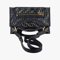 Runaway Shopper Black PVC Coated Canvas 8BH353 8BH353-A750-198-8762ラナウェイ ショッパー ブラック PVCコーティングキャンバス 8BH353 8BH353-A750-198-8762