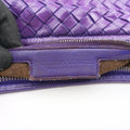 Intrecciato Purple lambskin B00792315Aイントレチャート パープル ラムスキン B00792315A