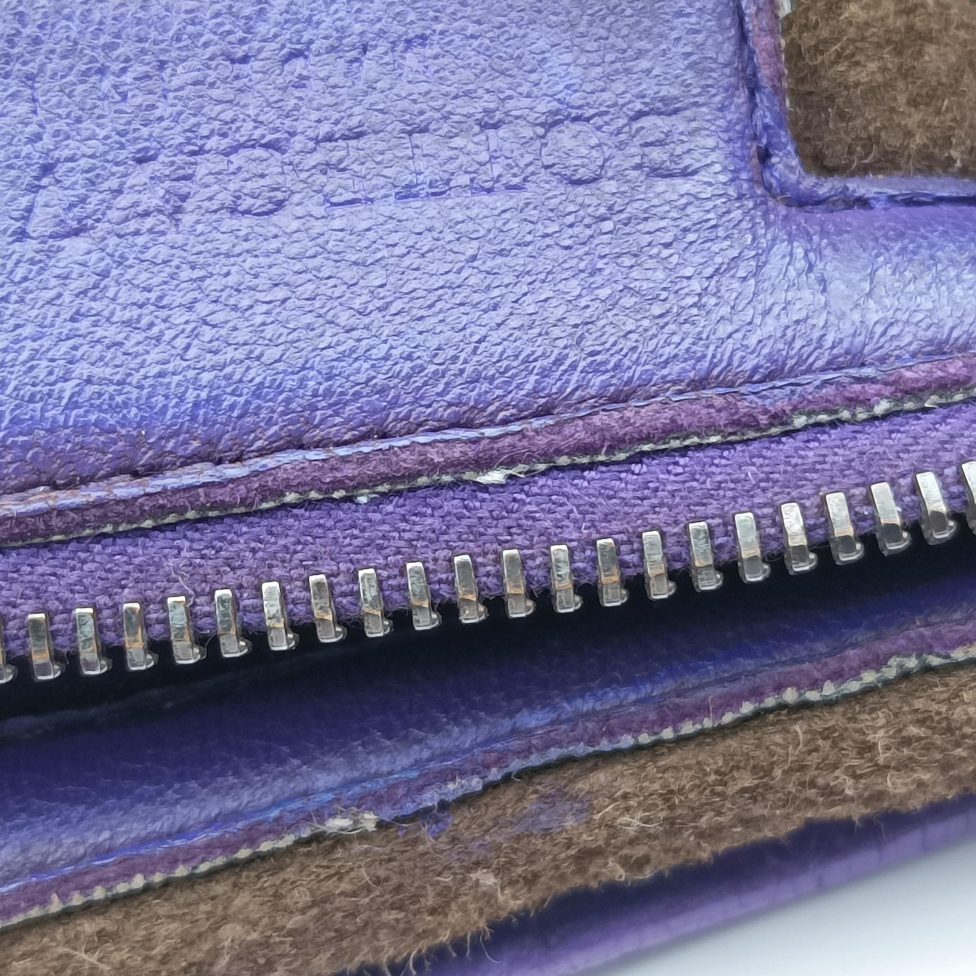 Intrecciato Purple lambskin B00792315Aイントレチャート パープル ラムスキン B00792315A