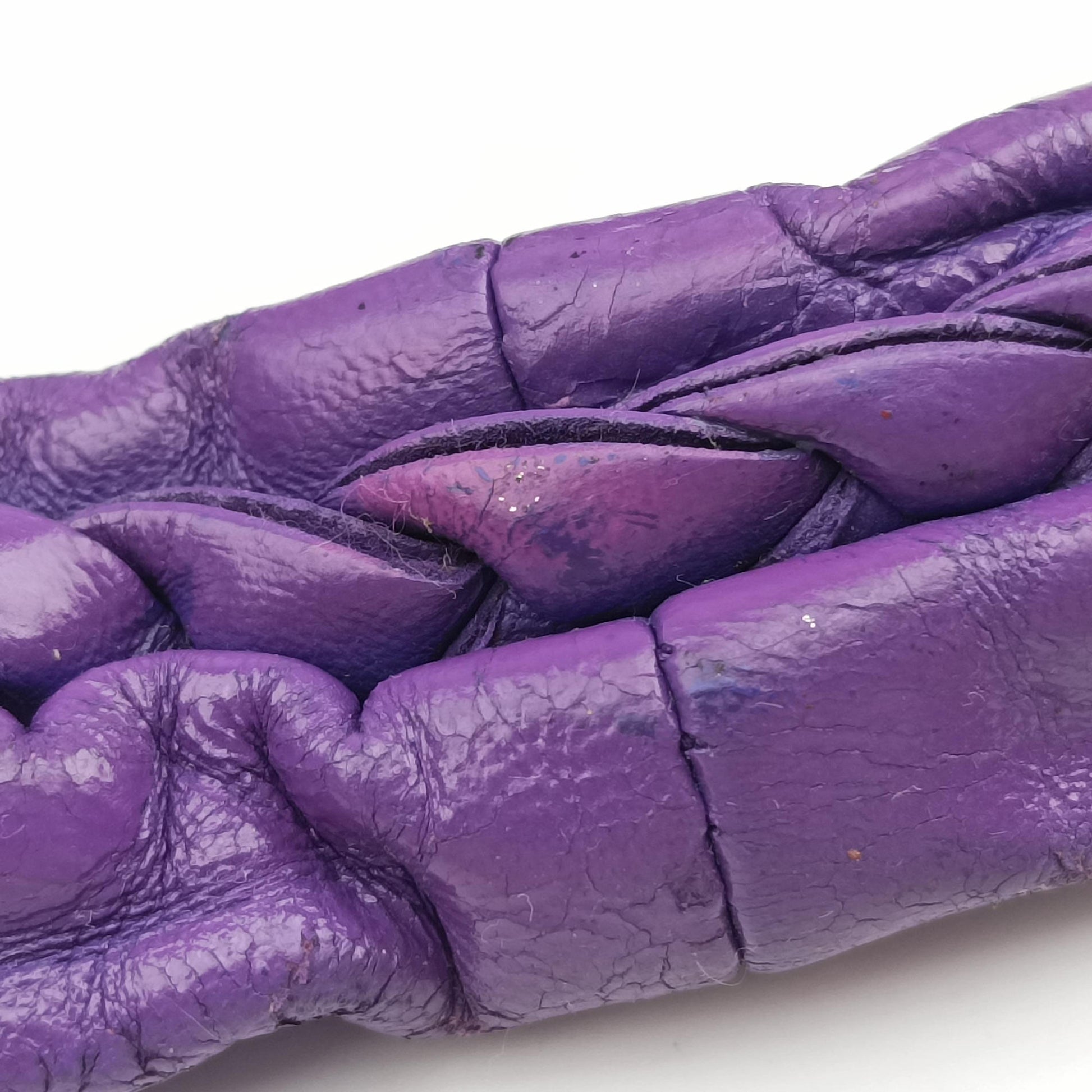 Intrecciato Purple lambskin B00792315Aイントレチャート パープル ラムスキン B00792315A