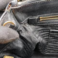 Galleria Black SAFFIANO Leather BN2274 7/A 208ガレリア ブラック サフィアーノレザー BN2274 7/A 208