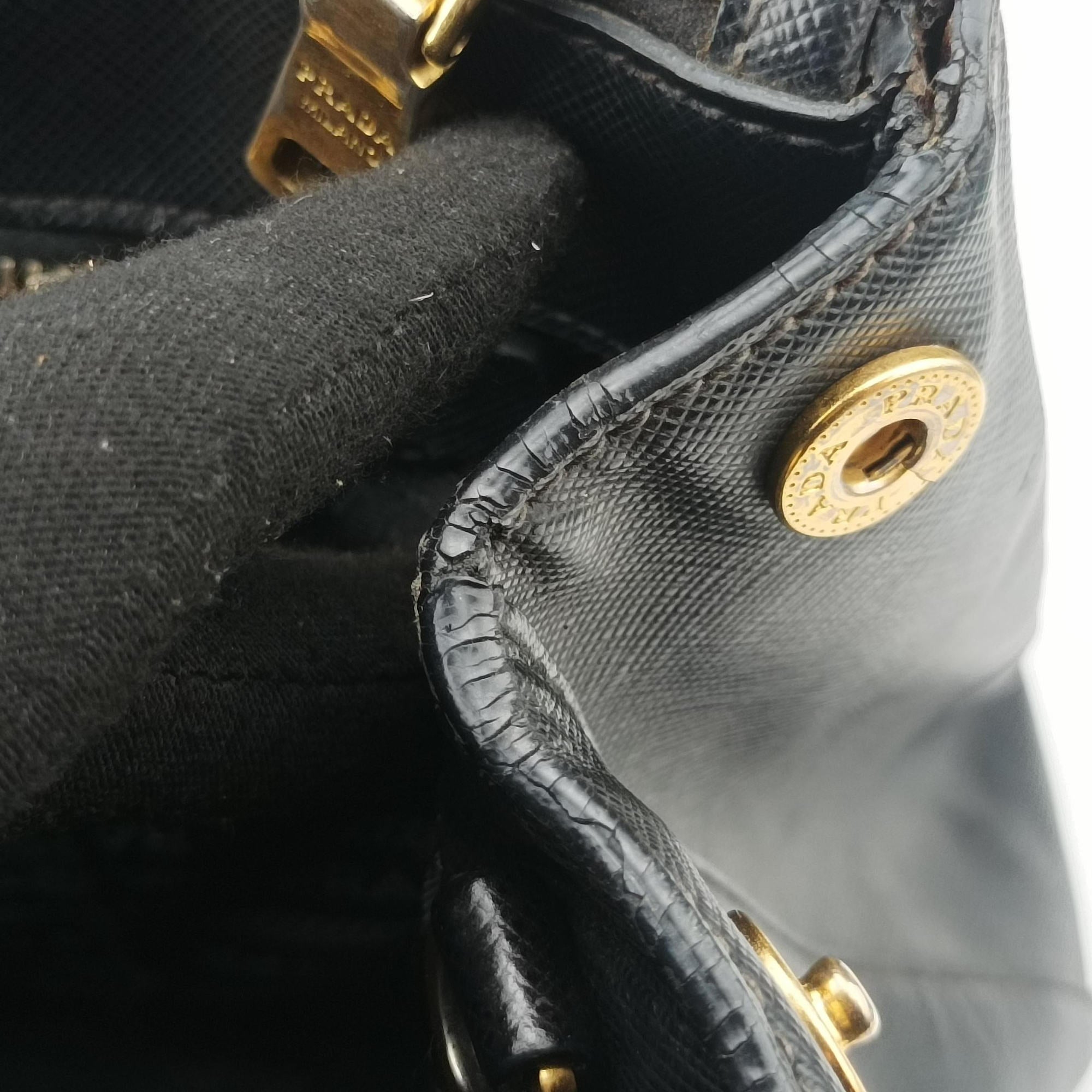 Galleria Black SAFFIANO Leather BN2274 7/A 208ガレリア ブラック サフィアーノレザー BN2274 7/A 208