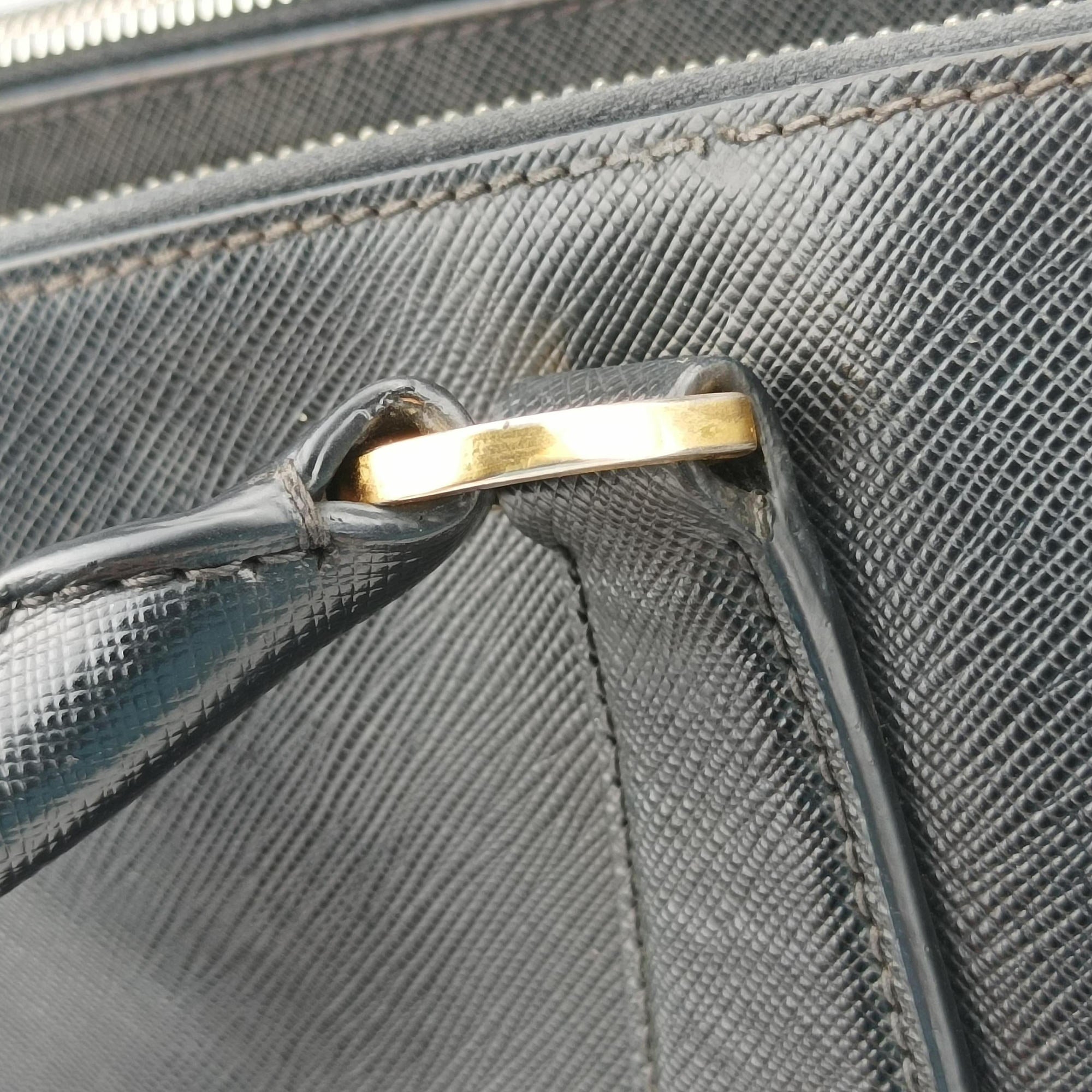 Galleria Black SAFFIANO Leather BN2274 7/A 208ガレリア ブラック サフィアーノレザー BN2274 7/A 208