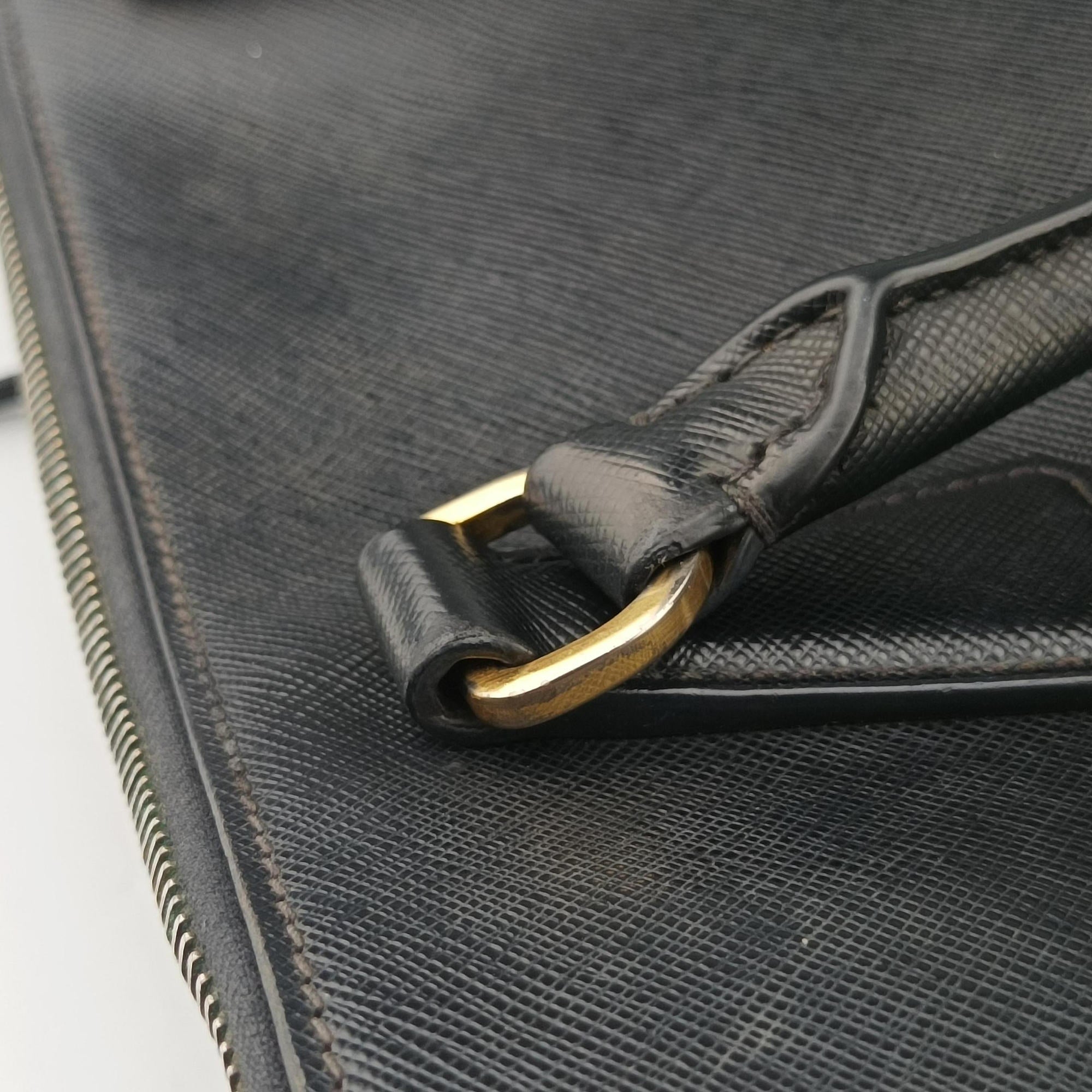 Galleria Black SAFFIANO Leather BN2274 7/A 208ガレリア ブラック サフィアーノレザー BN2274 7/A 208