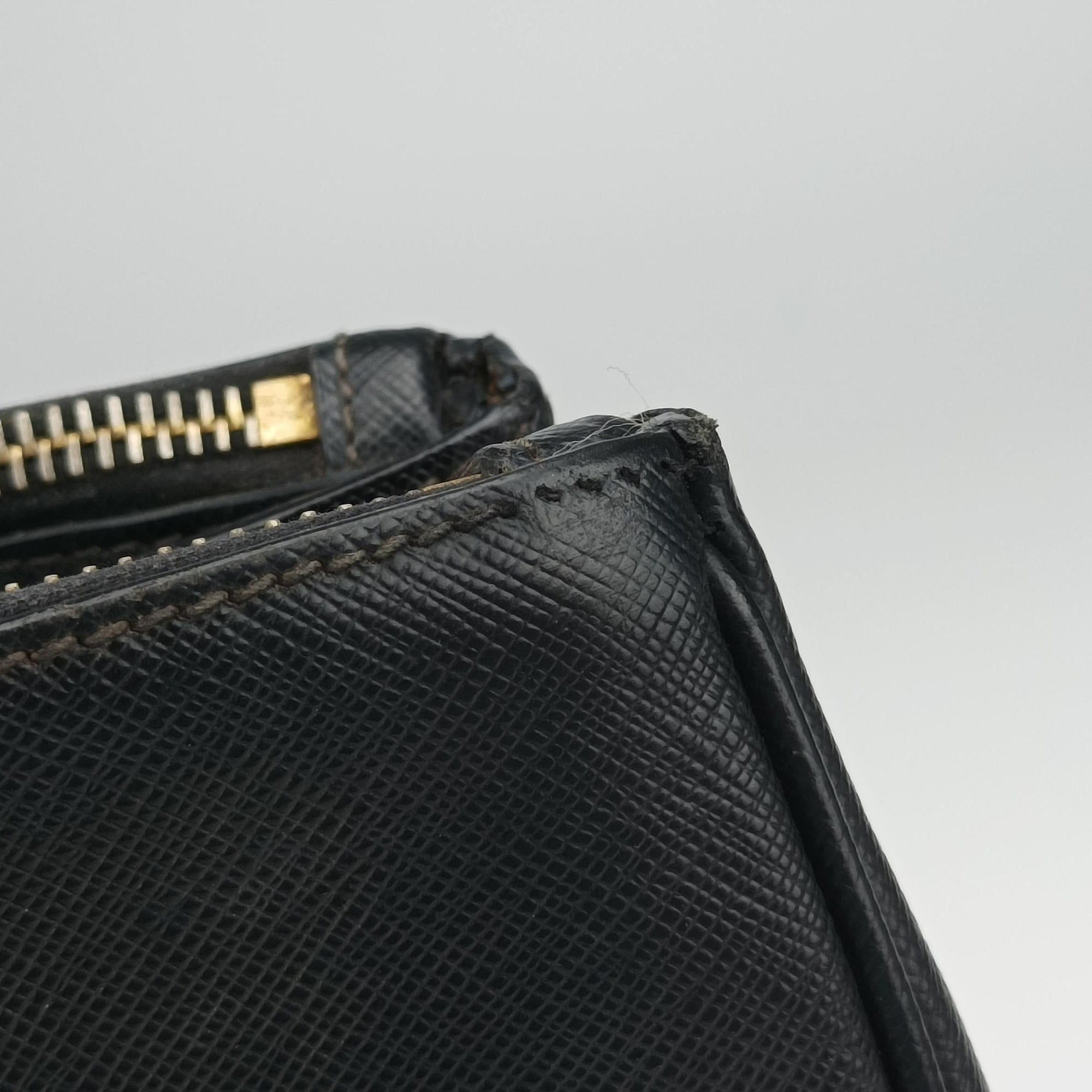 Galleria Black SAFFIANO Leather BN2274 7/A 208ガレリア ブラック サフィアーノレザー BN2274 7/A 208