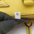 Galleria Yellow SAFFIANO Leather BN2274 7 Cガレリア イエロー サフィアーノレザー BN2274 7 C