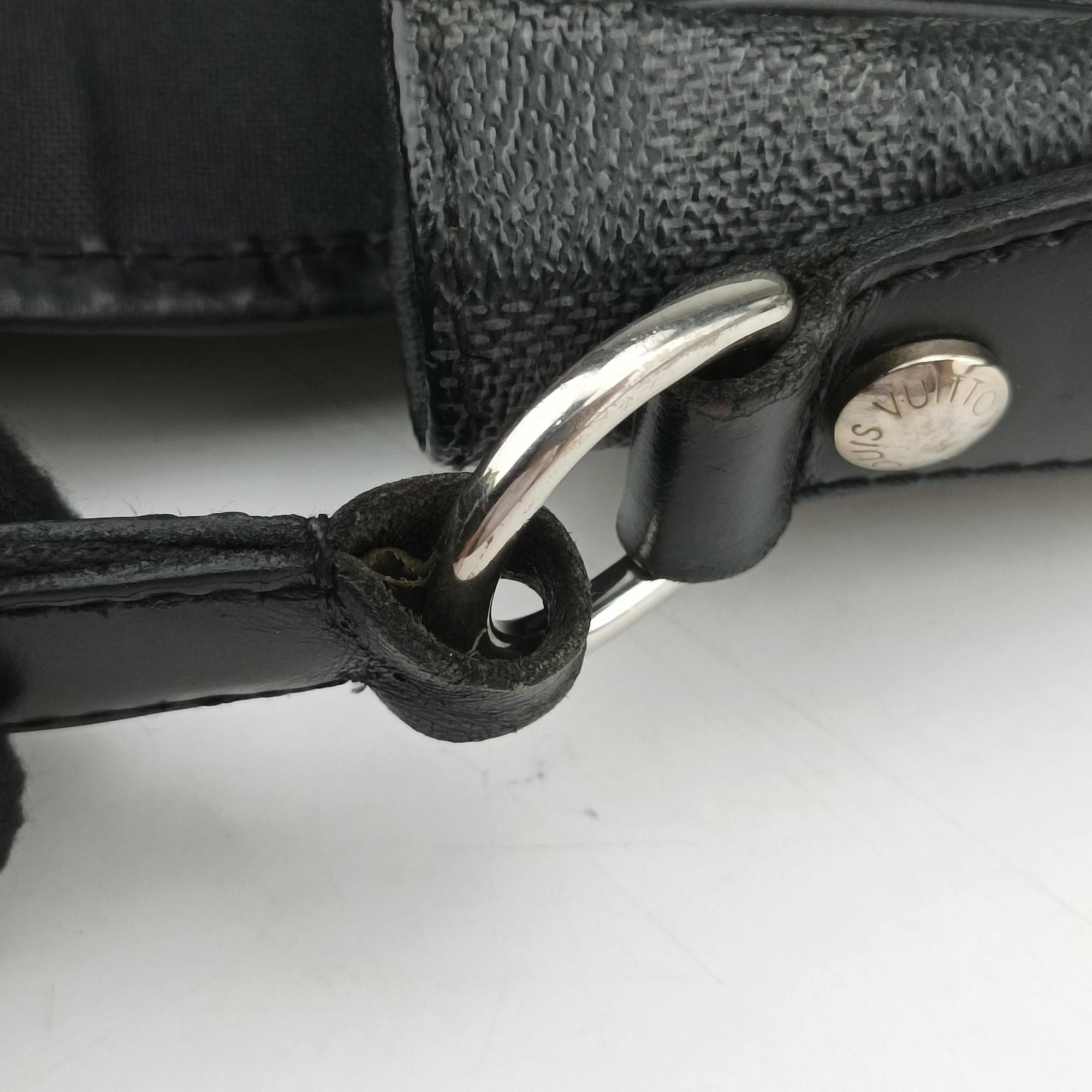 DANIEL MM Noir Damier GRAPHITE N58029 SP1140ダニエルMM ノワール ダミエ グラフィット N58029 SP1140