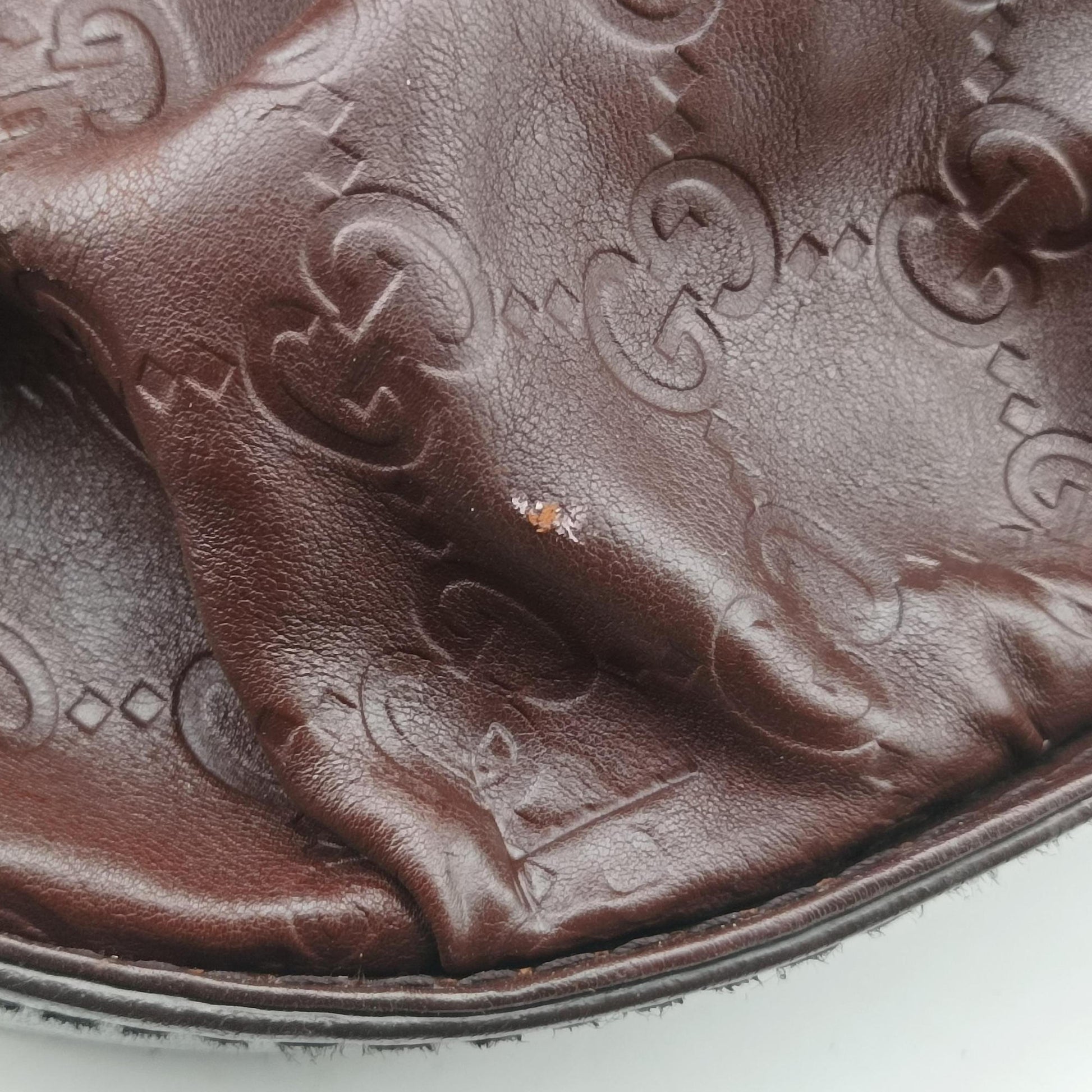 Guccissima Interlocking Icon Hobo Brown leather 223951 D4564821グッチッシマ インターロッキング アイコン ホーボー ブラウン レザー 223951 D4564821