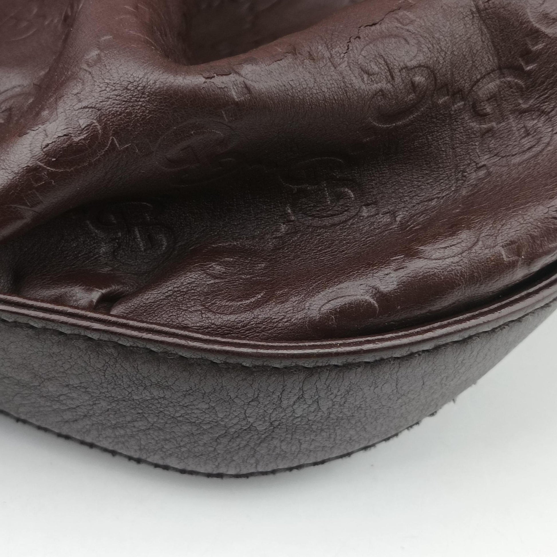 Guccissima Interlocking Icon Hobo Brown leather 223951 D4564821グッチッシマ インターロッキング アイコン ホーボー ブラウン レザー 223951 D4564821