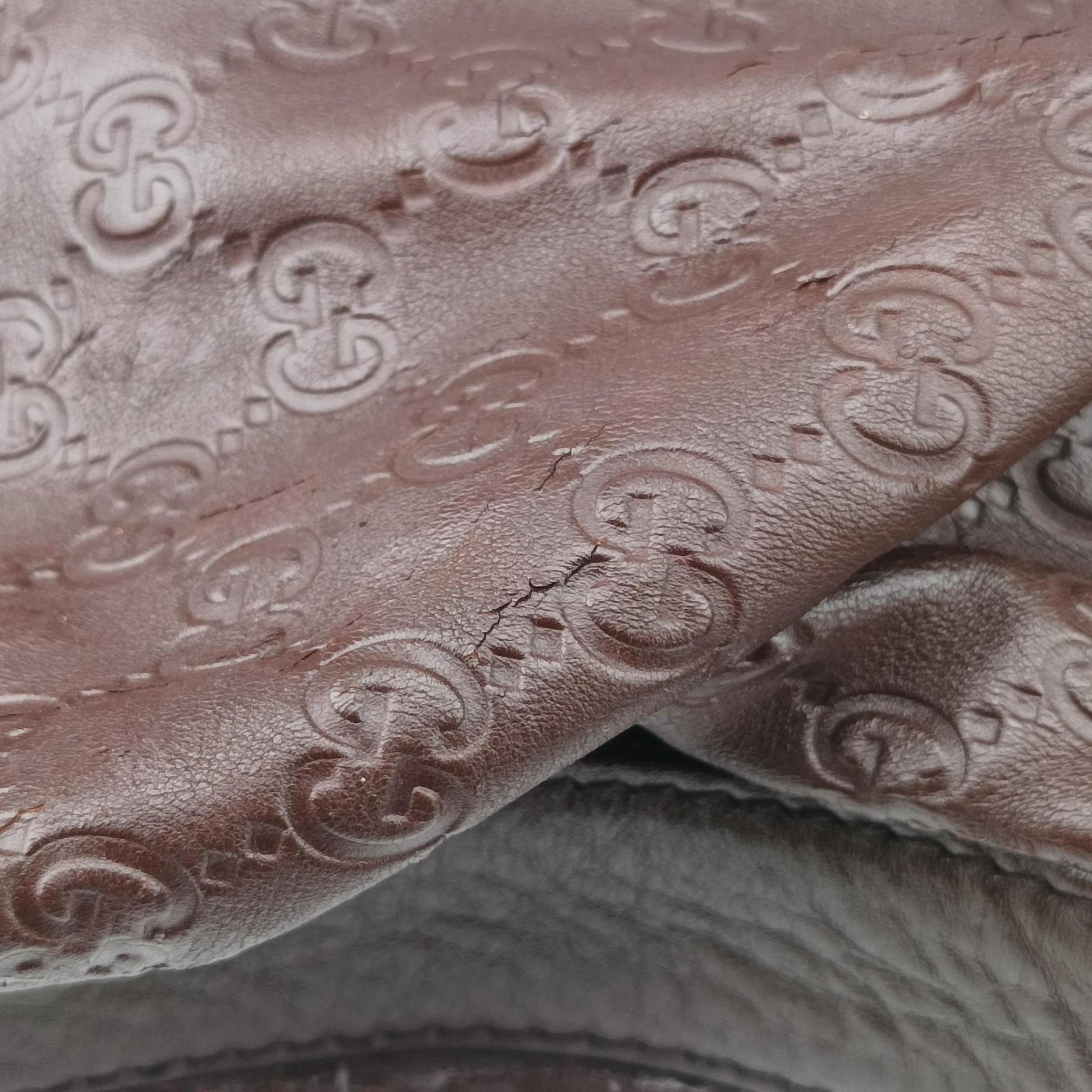 Guccissima Interlocking Icon Hobo Brown leather 223951 D4564821グッチッシマ インターロッキング アイコン ホーボー ブラウン レザー 223951 D4564821