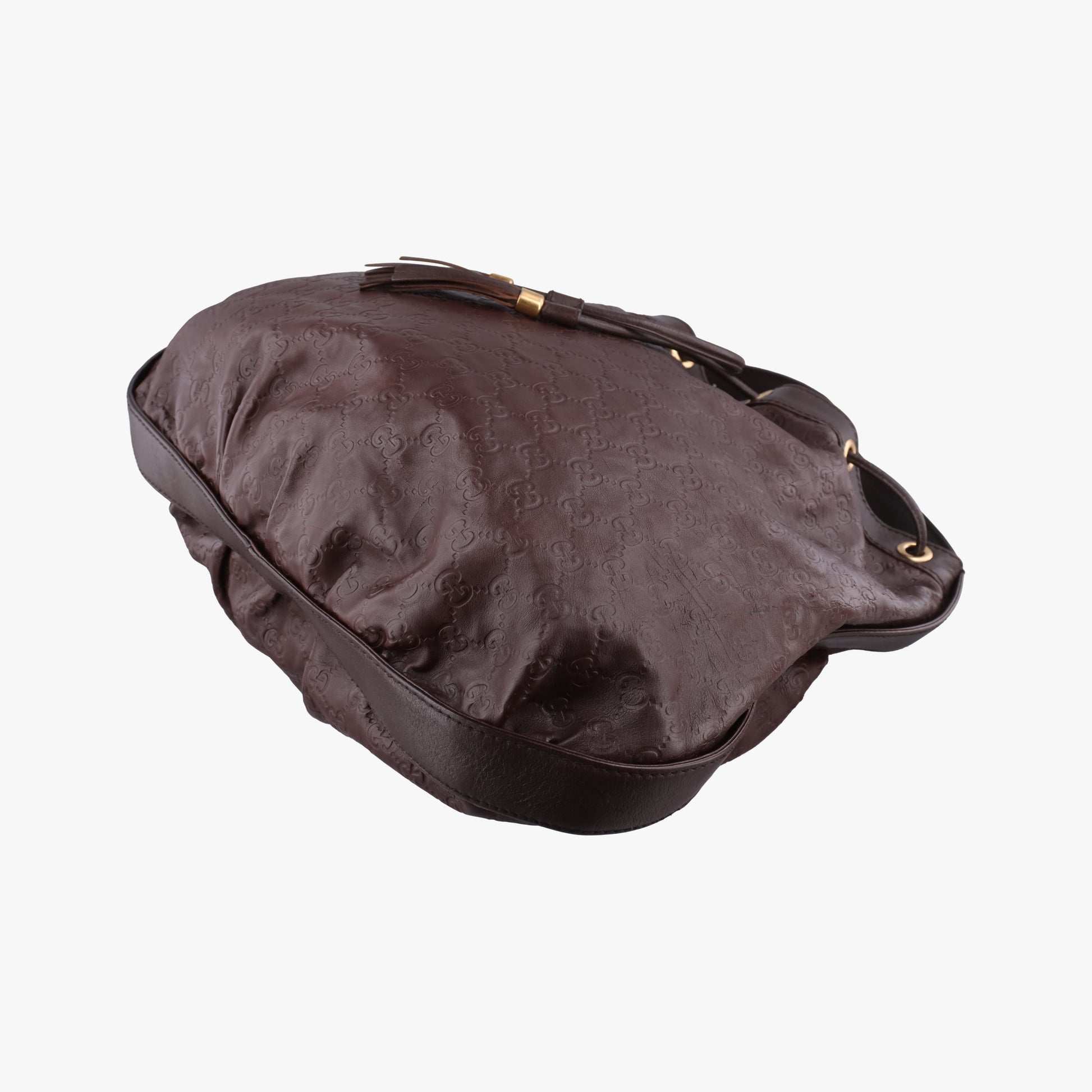 Guccissima Interlocking Icon Hobo Brown leather 223951 D4564821グッチッシマ インターロッキング アイコン ホーボー ブラウン レザー 223951 D4564821