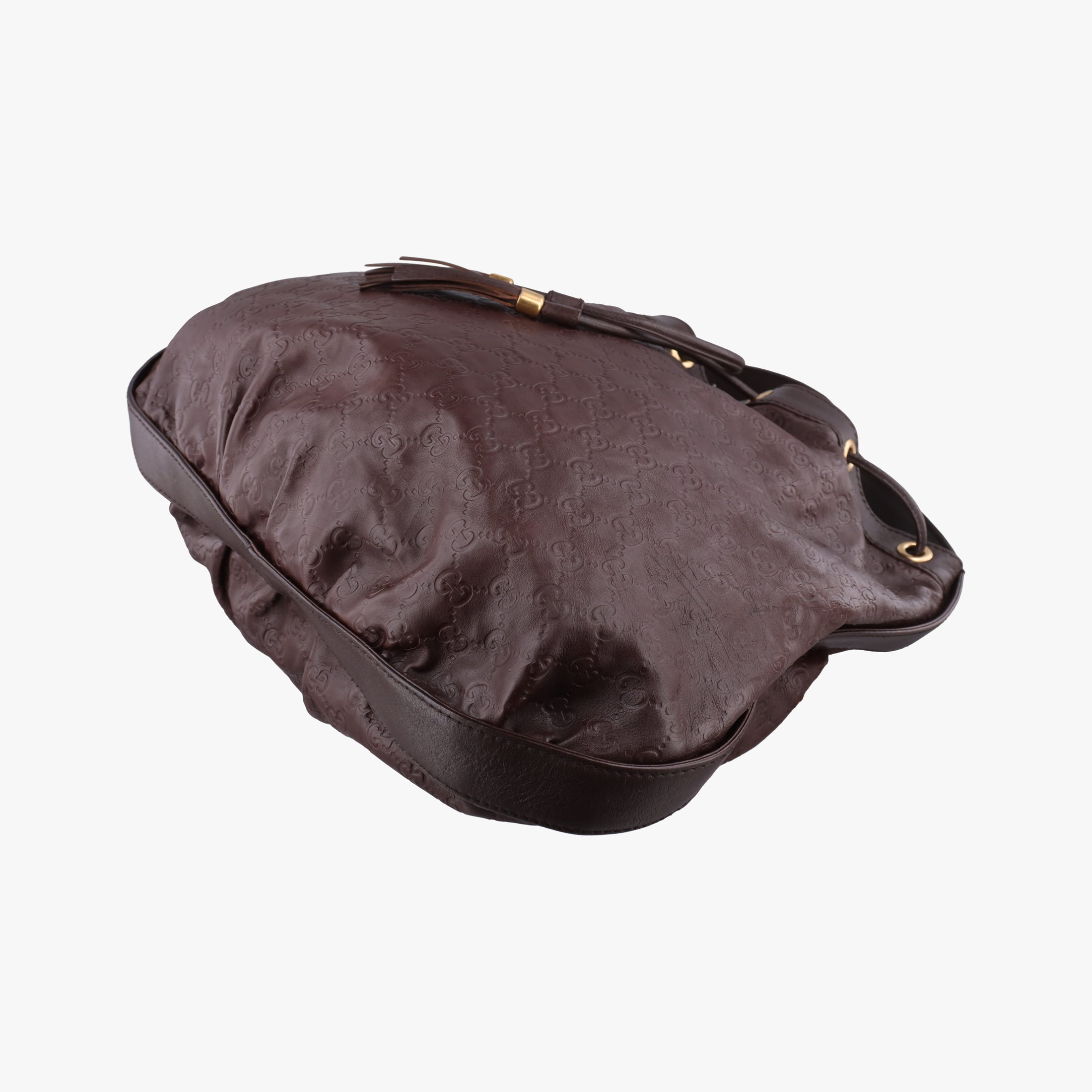 Guccissima Interlocking Icon Hobo Brown leather 223951 D4564821グッチッシマ インターロッキング アイコン ホーボー ブラウン レザー 223951 D4564821