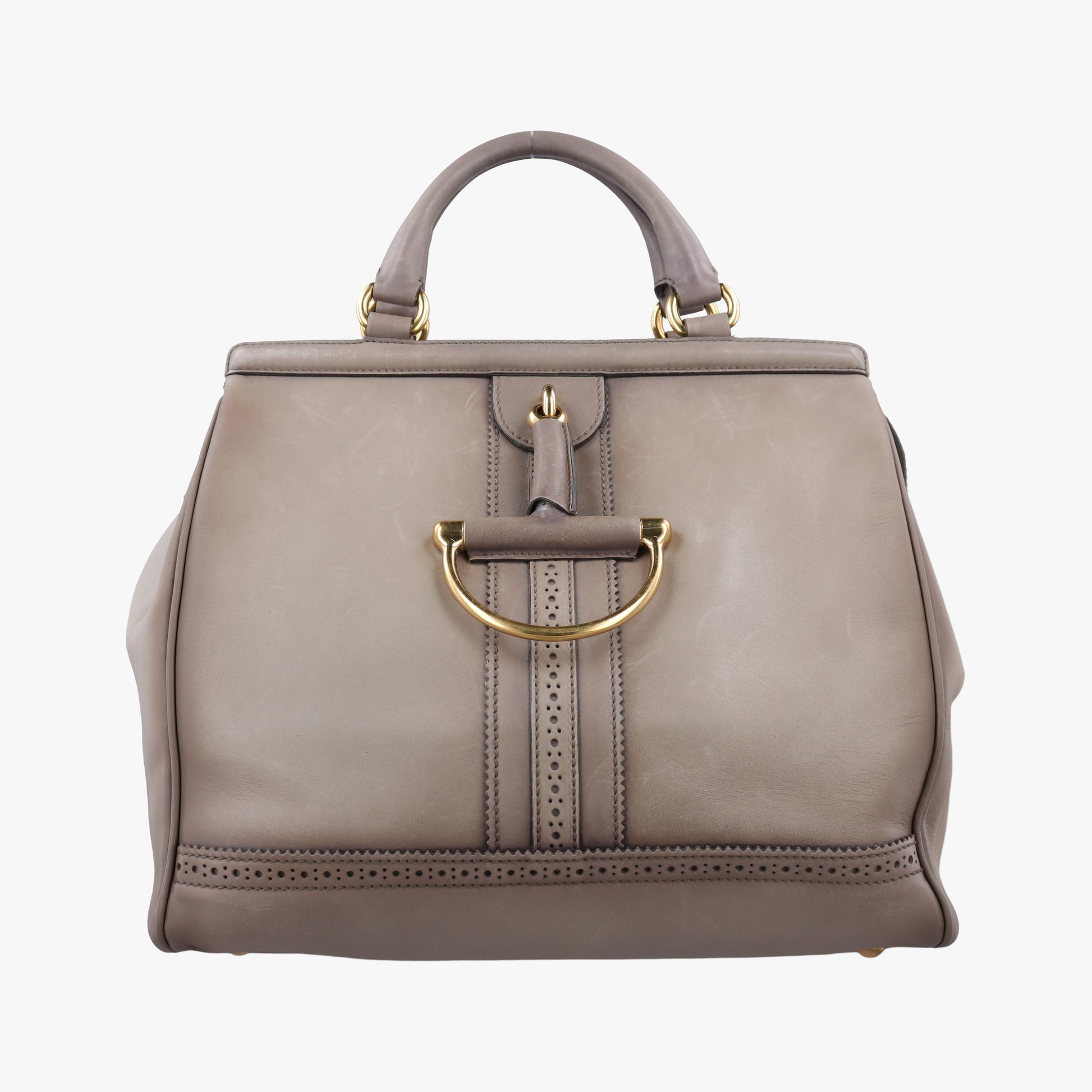 horse bit Grey Leather 296900 A012159360ホースビット グレー レザー 296900 A012159360