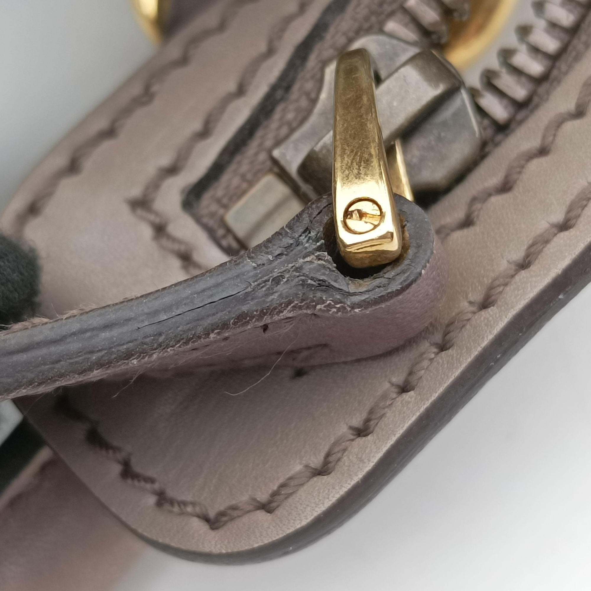 horse bit Grey Leather 296900 A012159360ホースビット グレー レザー 296900 A012159360