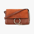 FAYE Brown Suede × leather 03-16-99-65フェイ ブラウン スエード×レザー 03-16-99-65
