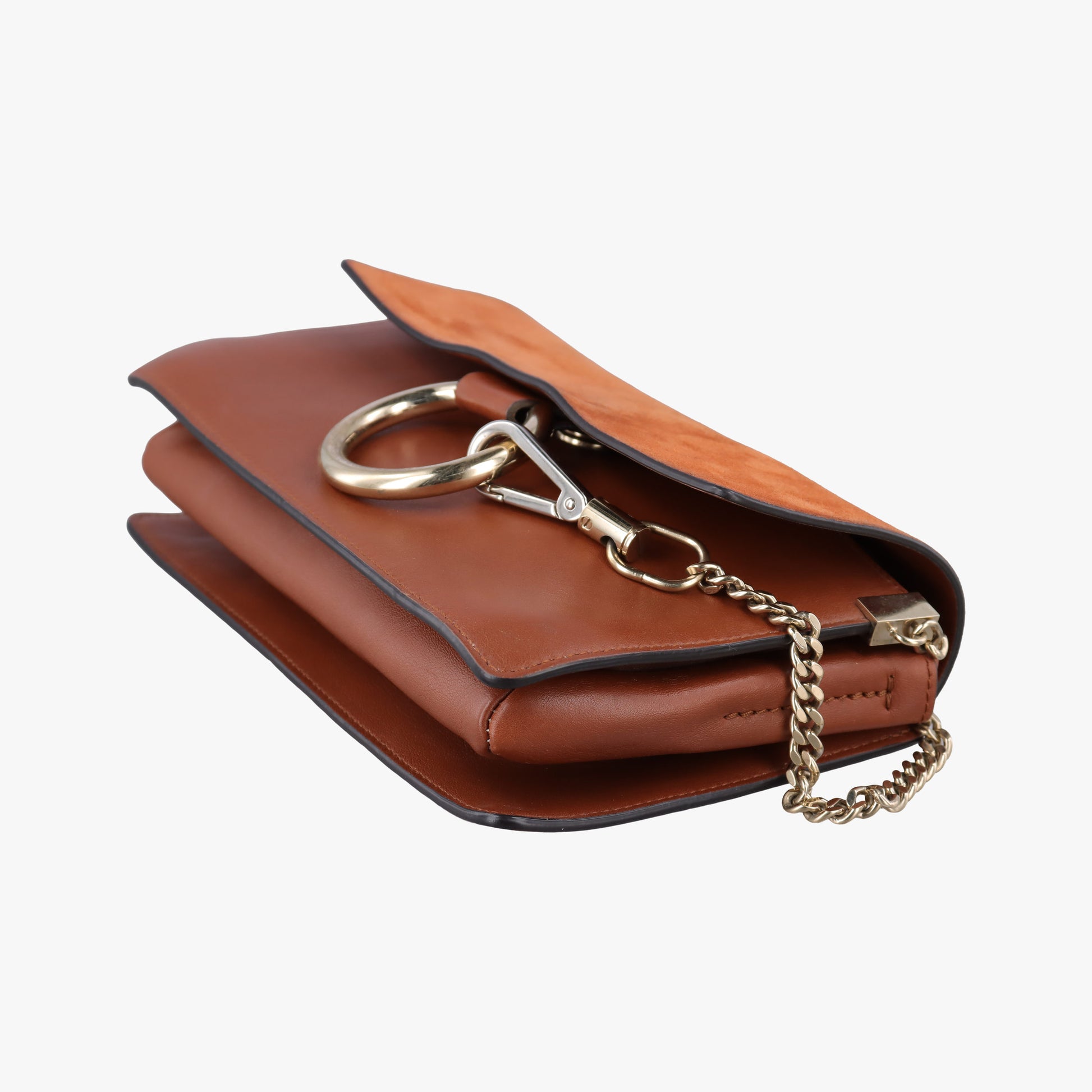 FAYE Brown Suede × leather 03-16-99-65フェイ ブラウン スエード×レザー 03-16-99-65