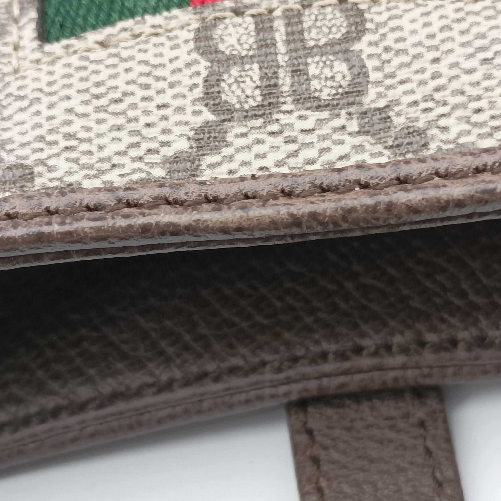 The Hacker Jackie brown x beige x multicolor PVC coated canvas×leather 680132 680132.0001.R.493075ザ ハッカー ジャッキー ブラウン×ベージュ×マルチ PVCコーティングキャンバス×レザー 680132 680132.0001.R.493075