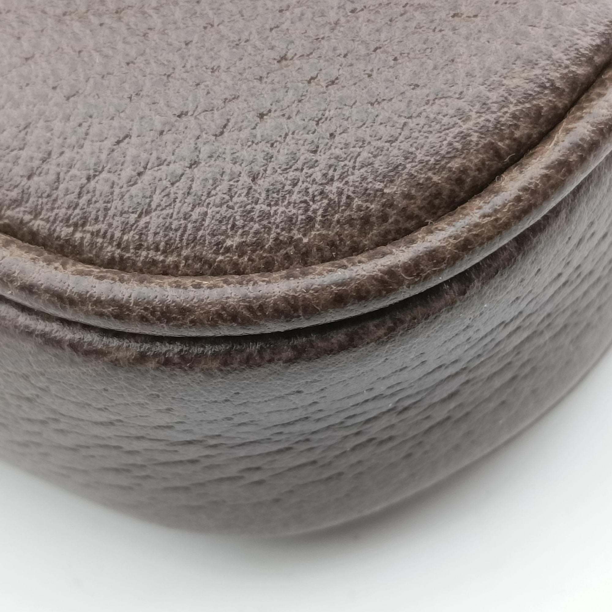 The Hacker Jackie brown x beige x multicolor PVC coated canvas×leather 680132 680132.0001.R.493075ザ ハッカー ジャッキー ブラウン×ベージュ×マルチ PVCコーティングキャンバス×レザー 680132 680132.0001.R.493075