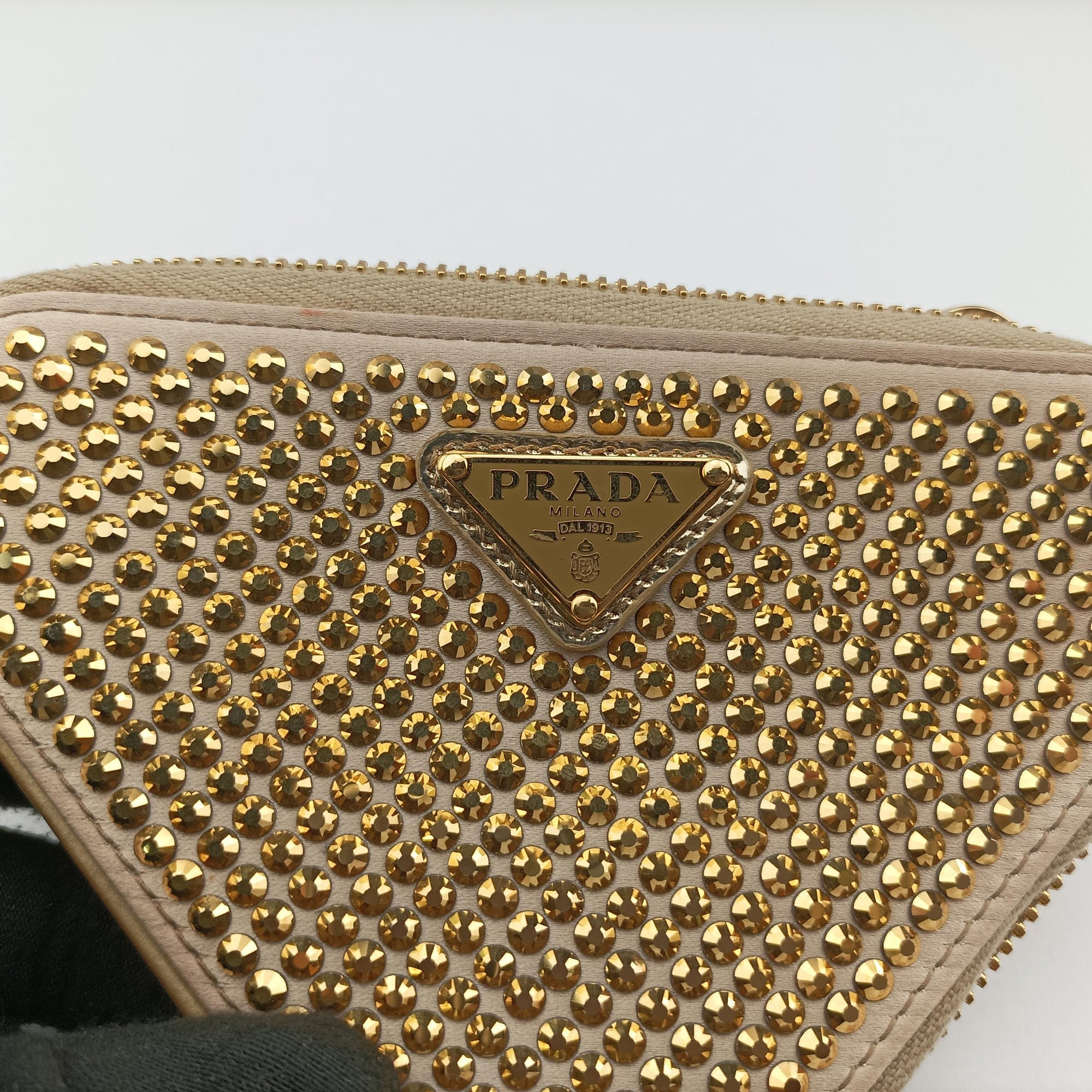 Triangle Crystal Golden Leather 1NR015 234トライアングル ゴールド レザー 1NR015 234