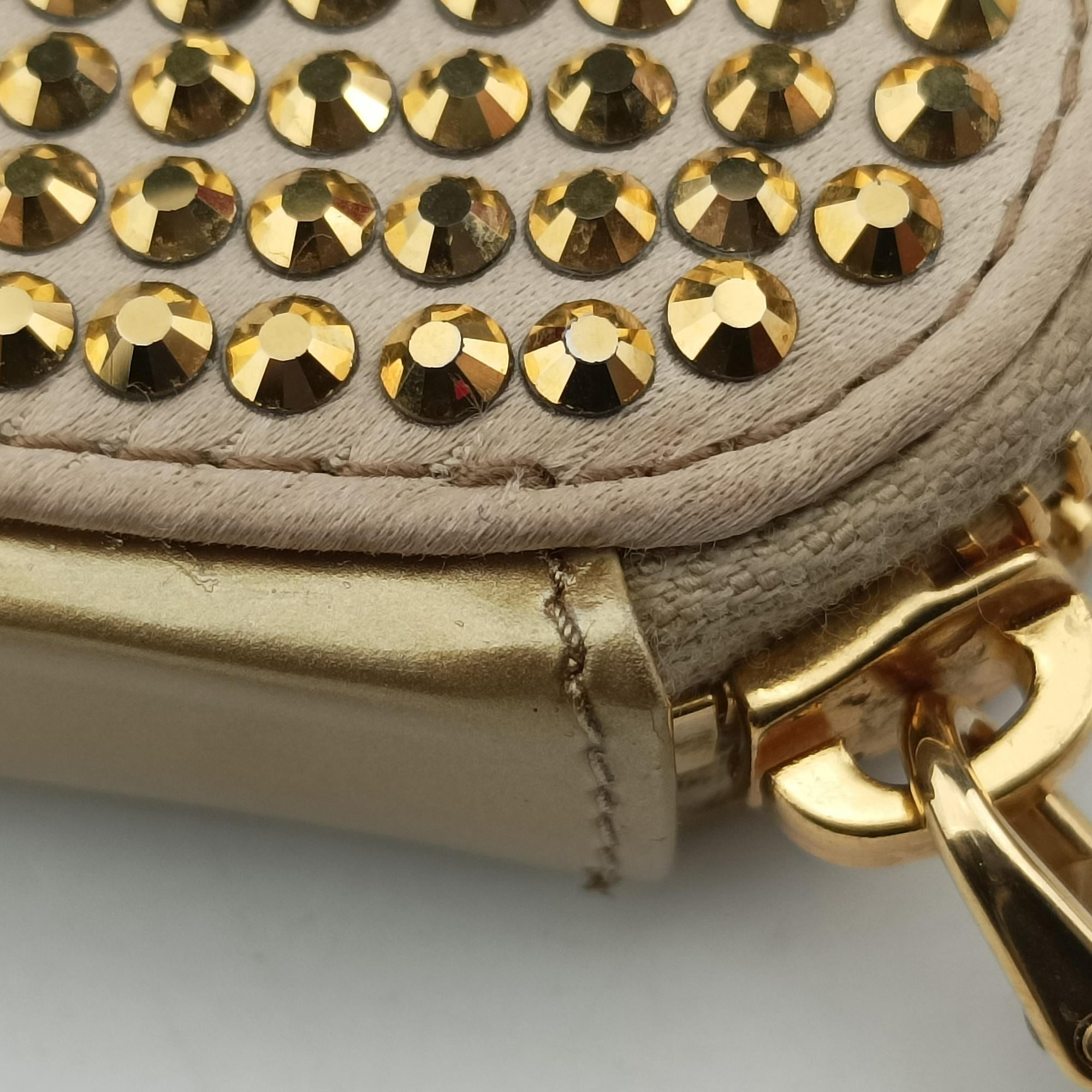 Triangle Crystal Golden Leather 1NR015 234トライアングル ゴールド レザー 1NR015 234