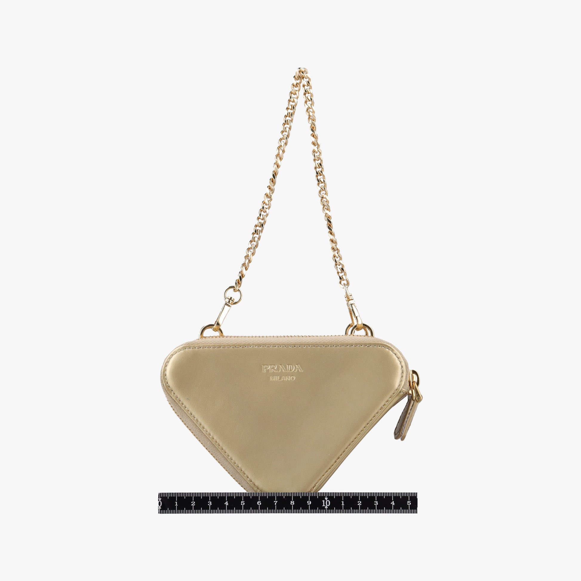 Triangle Crystal Golden Leather 1NR015 234トライアングル ゴールド レザー 1NR015 234