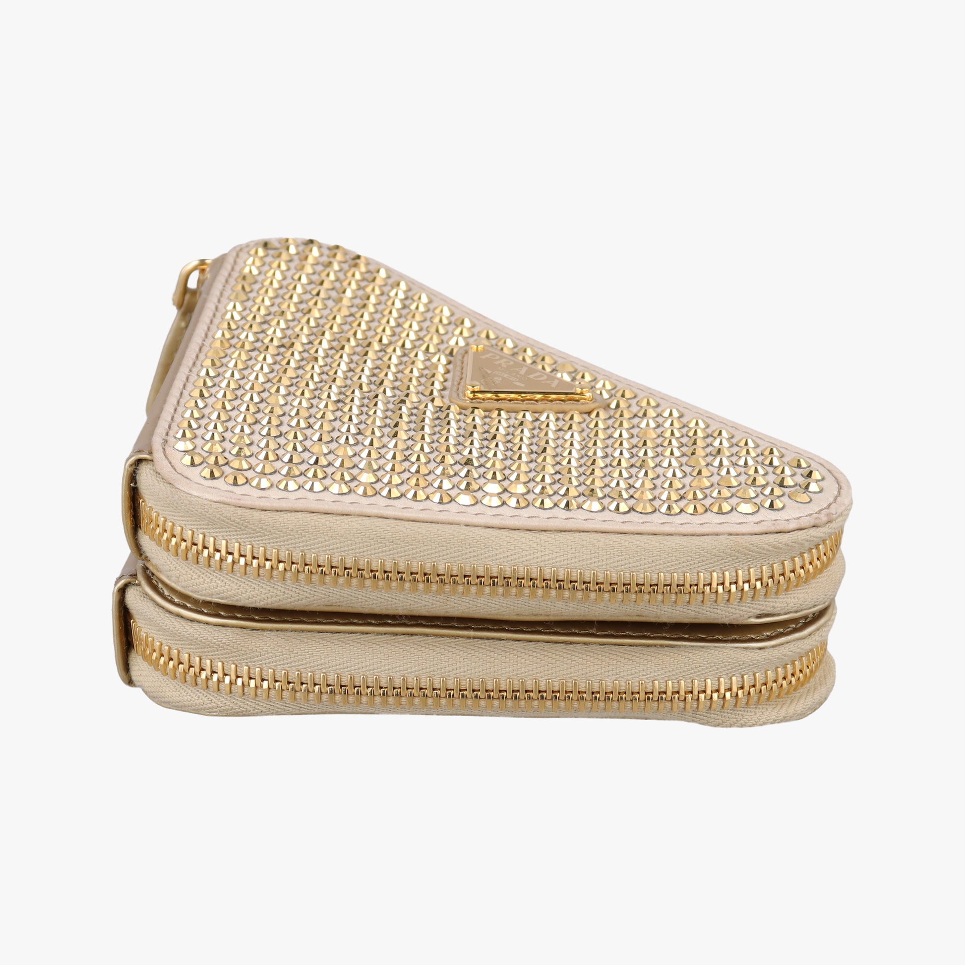 Triangle Crystal Golden Leather 1NR015 234トライアングル ゴールド レザー 1NR015 234