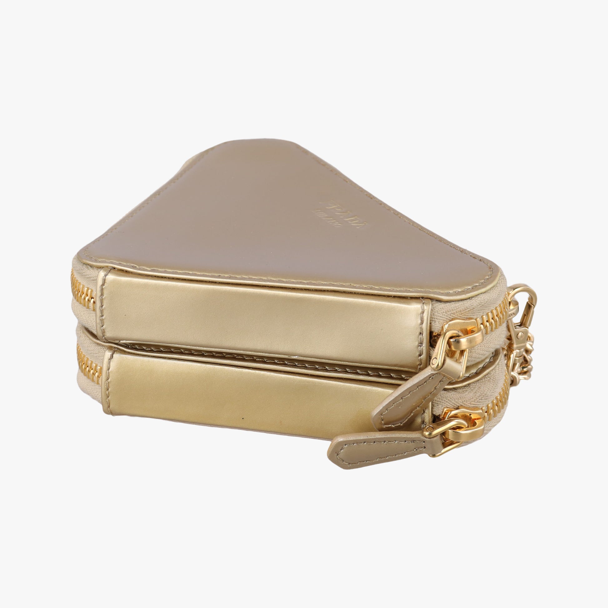 Triangle Crystal Golden Leather 1NR015 234トライアングル ゴールド レザー 1NR015 234
