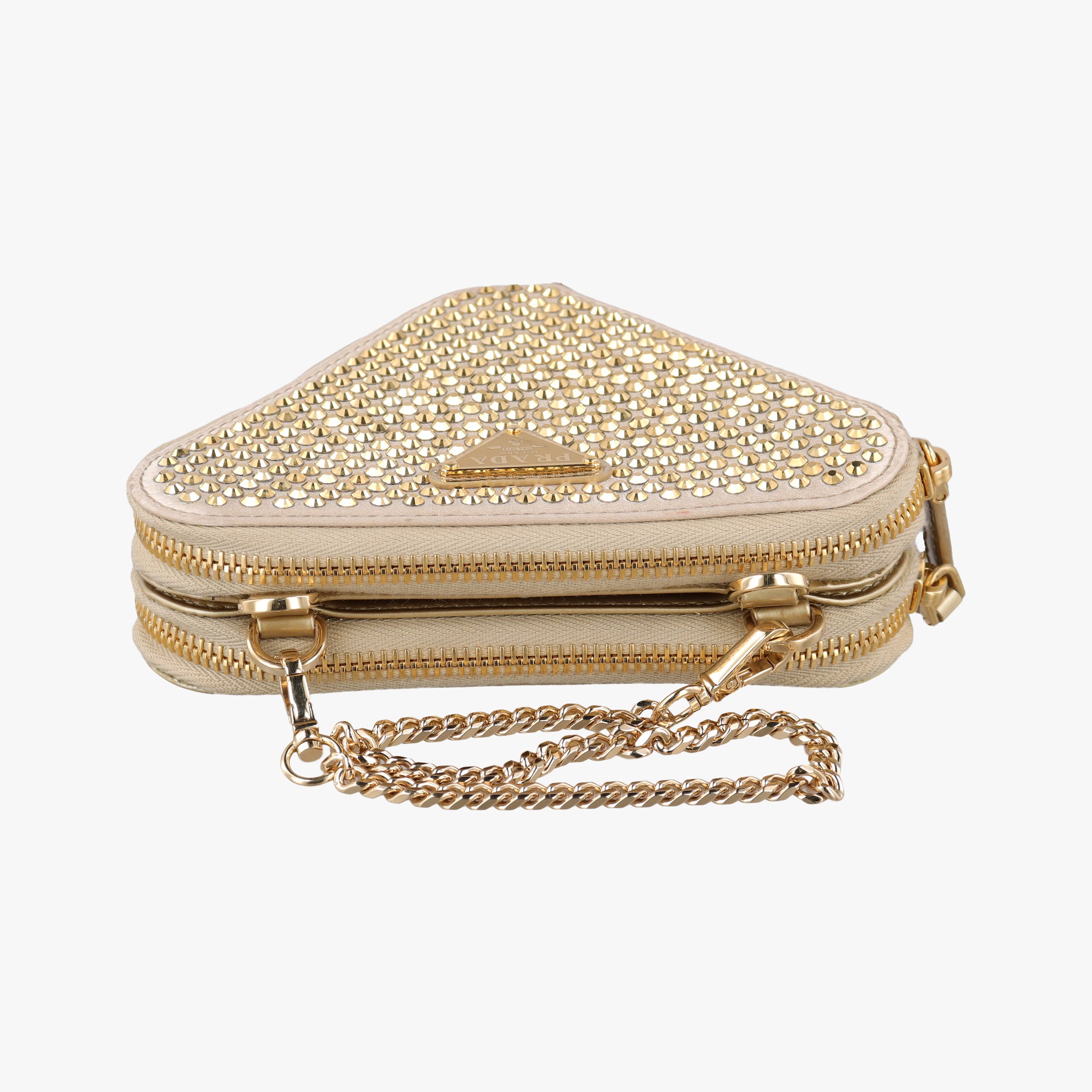 Triangle Crystal Golden Leather 1NR015 234トライアングル ゴールド レザー 1NR015 234