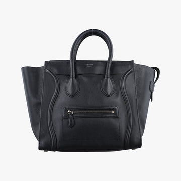 Luggage Mini Shopper Black Leather S-VP-0192 S-CU-1102ラゲージミニショッパー ブラック レザー S-VP-0192 S-CU-1102