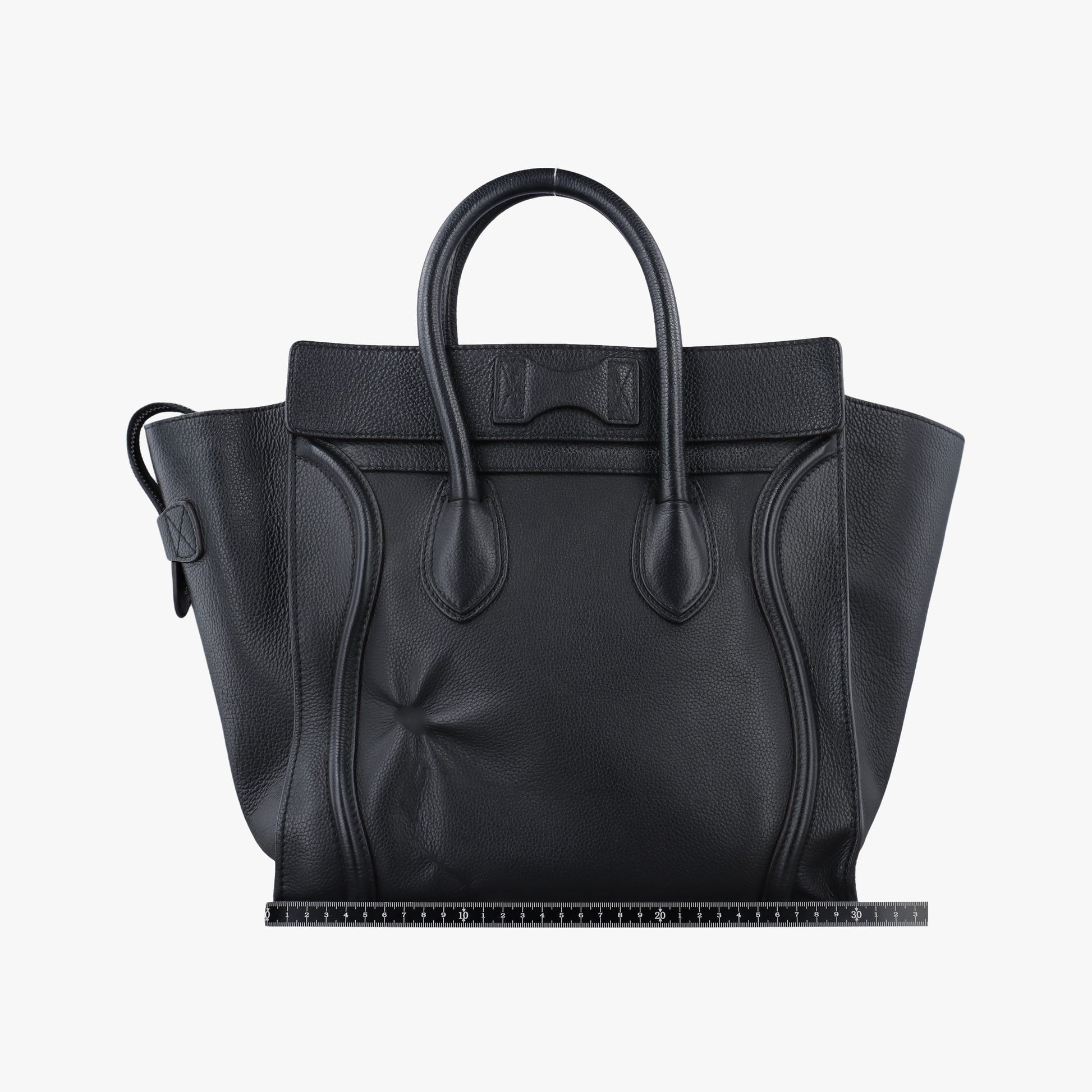 Luggage Mini Shopper Black Leather S-VP-0192 S-CU-1102ラゲージミニショッパー ブラック レザー S-VP-0192 S-CU-1102