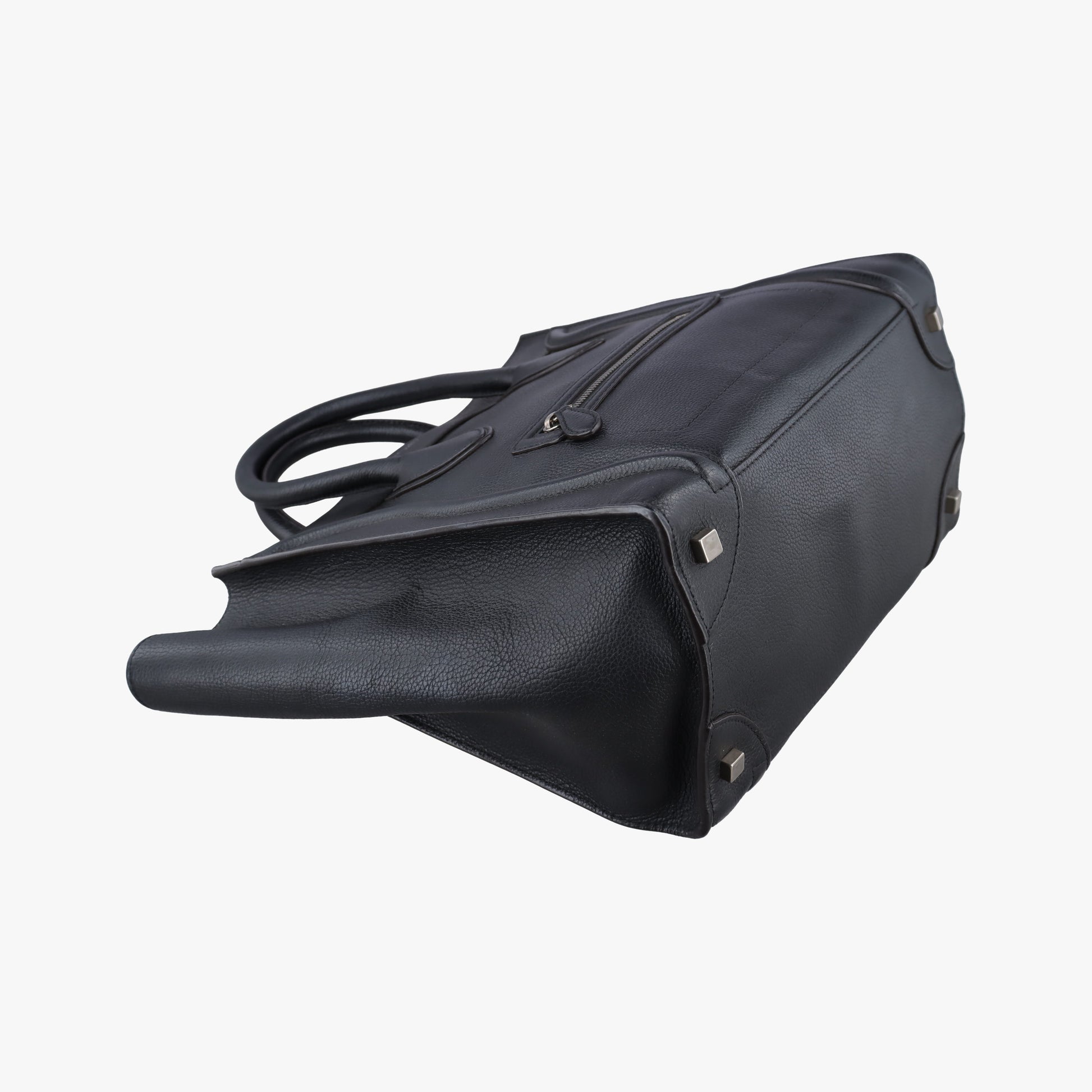Luggage Mini Shopper Black Leather S-VP-0192 S-CU-1102ラゲージミニショッパー ブラック レザー S-VP-0192 S-CU-1102